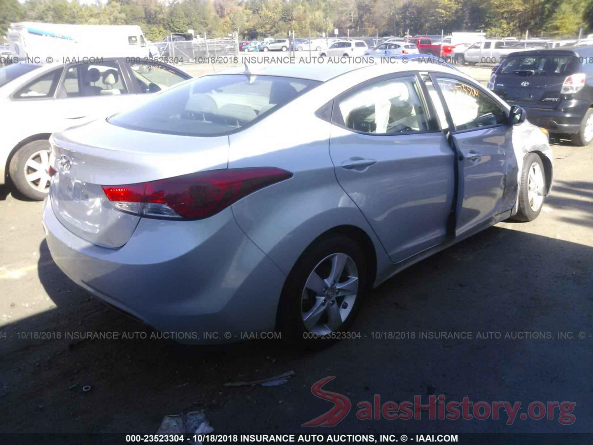 5NPDH4AE6DH321822 2013 Hyundai Elantra