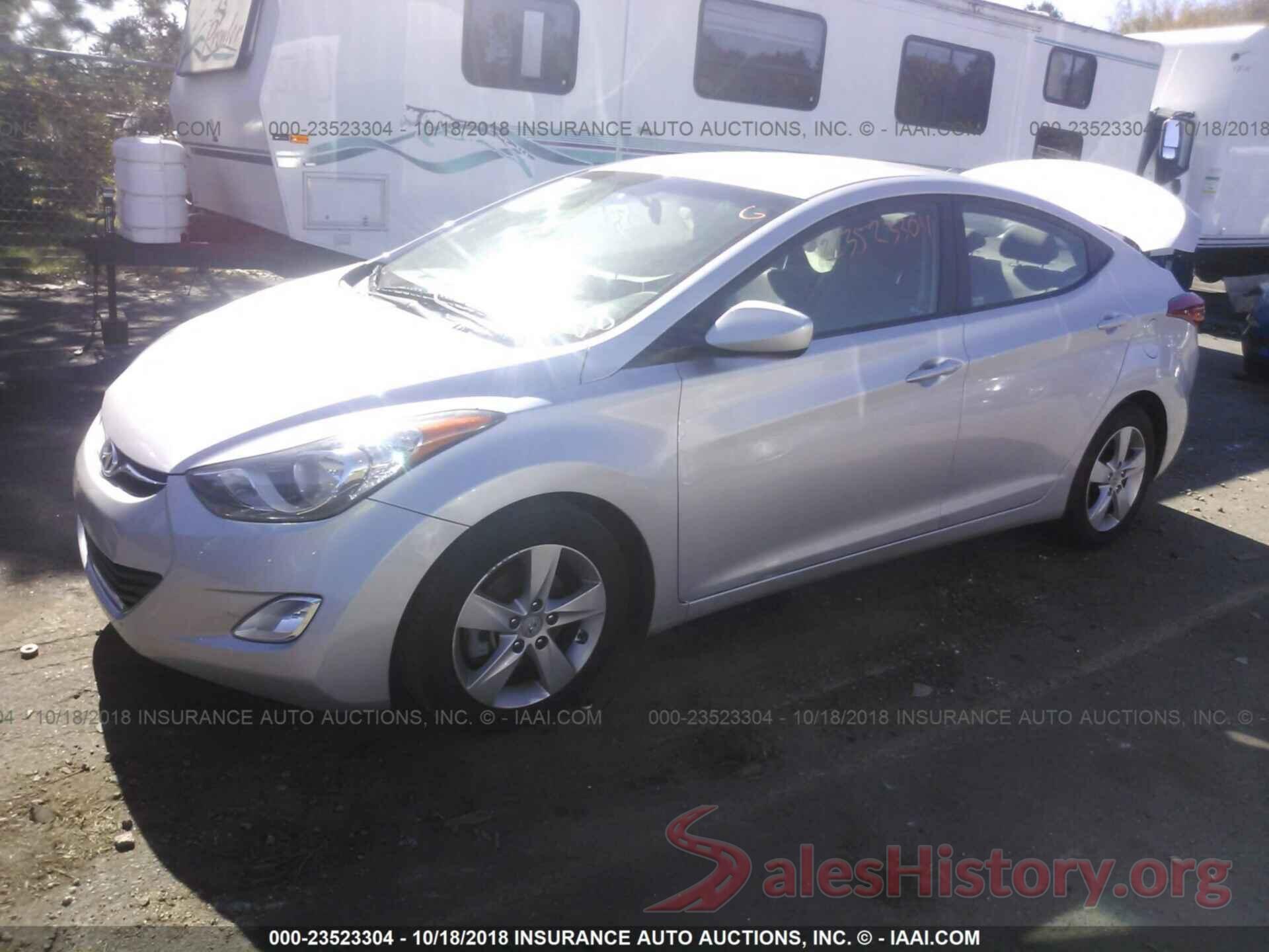 5NPDH4AE6DH321822 2013 Hyundai Elantra