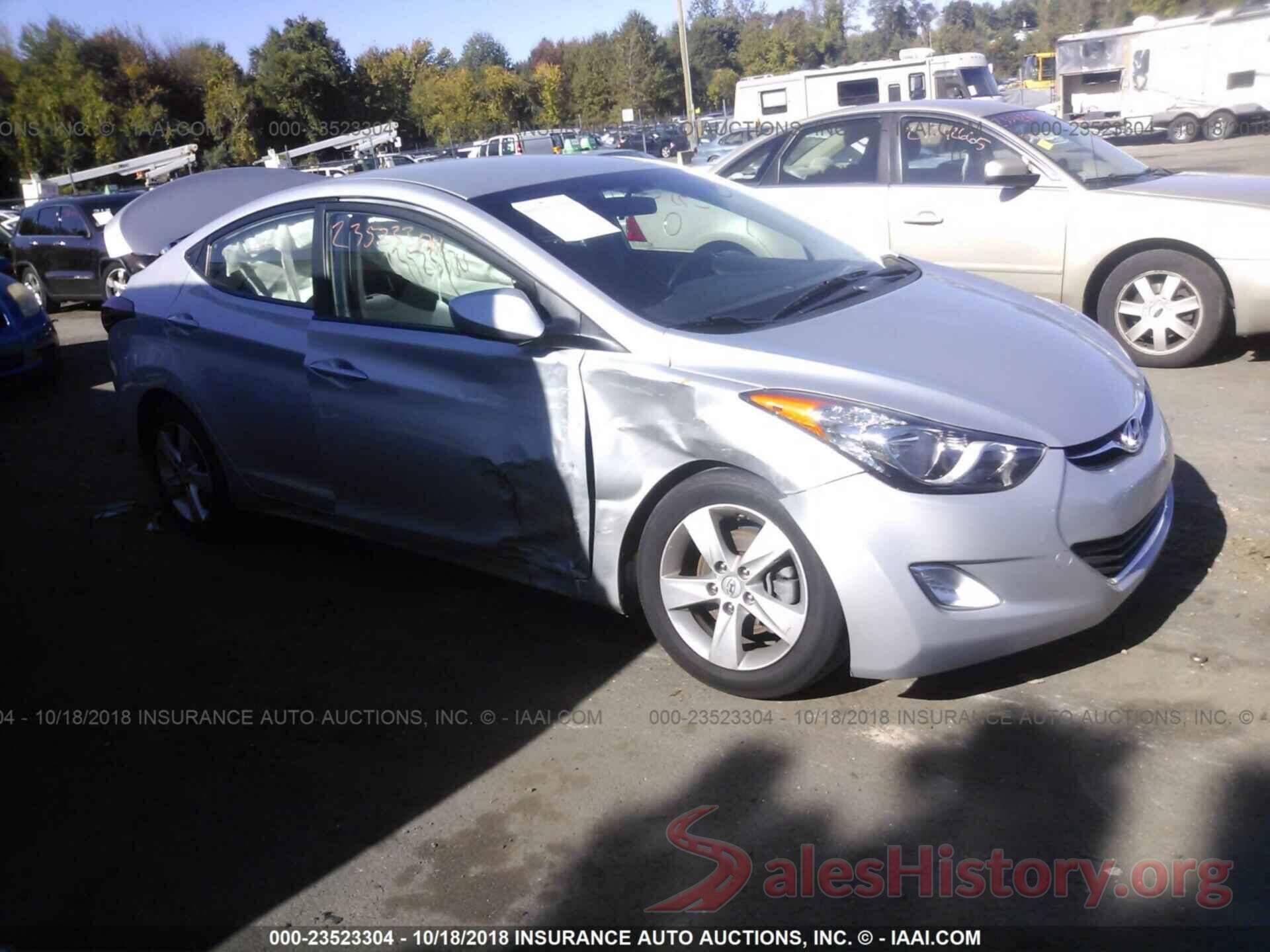 5NPDH4AE6DH321822 2013 Hyundai Elantra