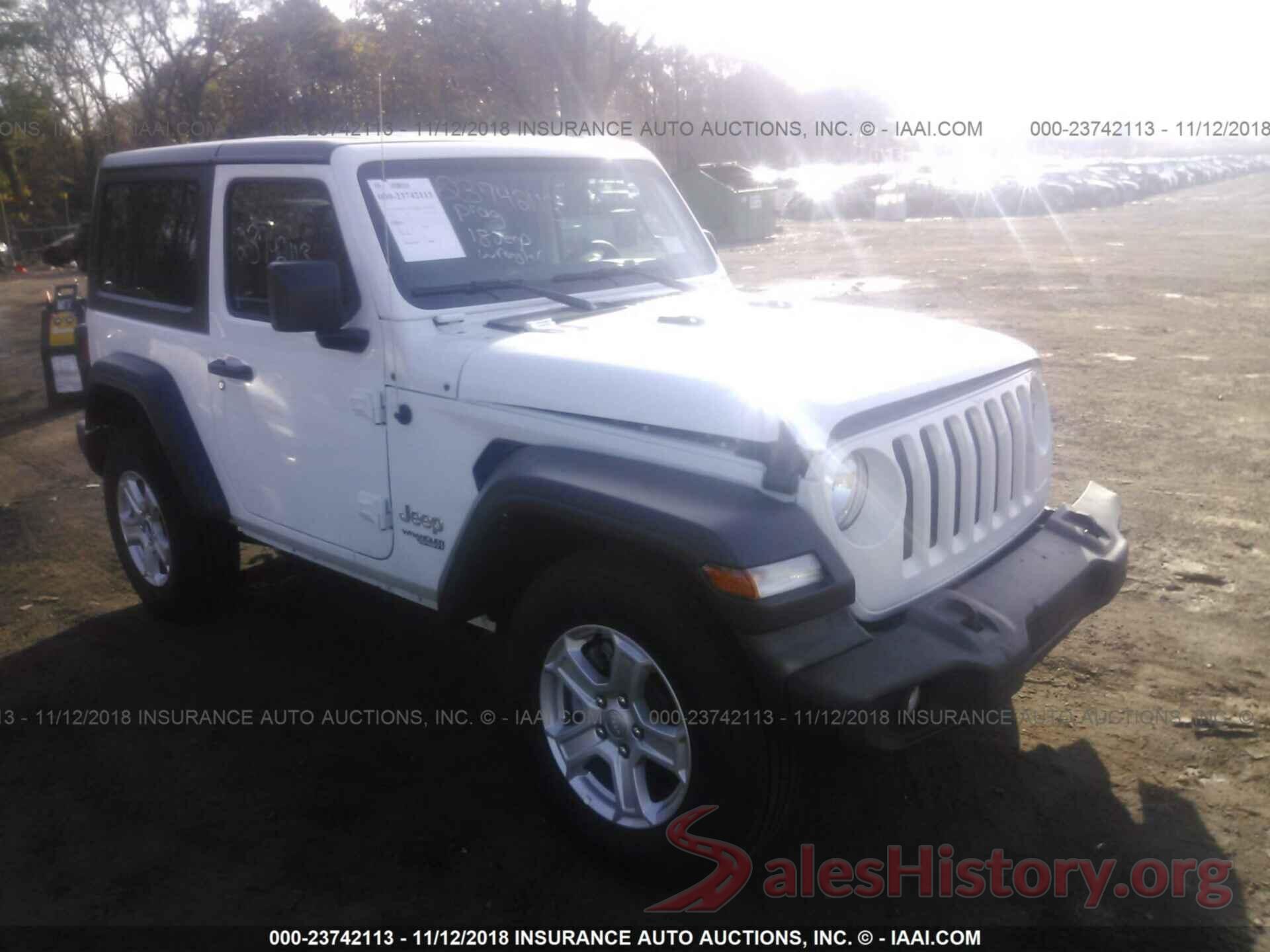 1C4GJXAN1JW186046 2018 JEEP WRANGLER