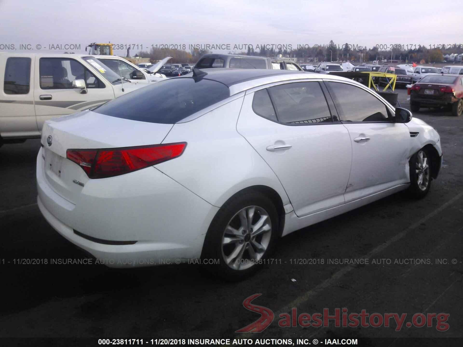 KNAGN4A77B5100599 2011 KIA OPTIMA