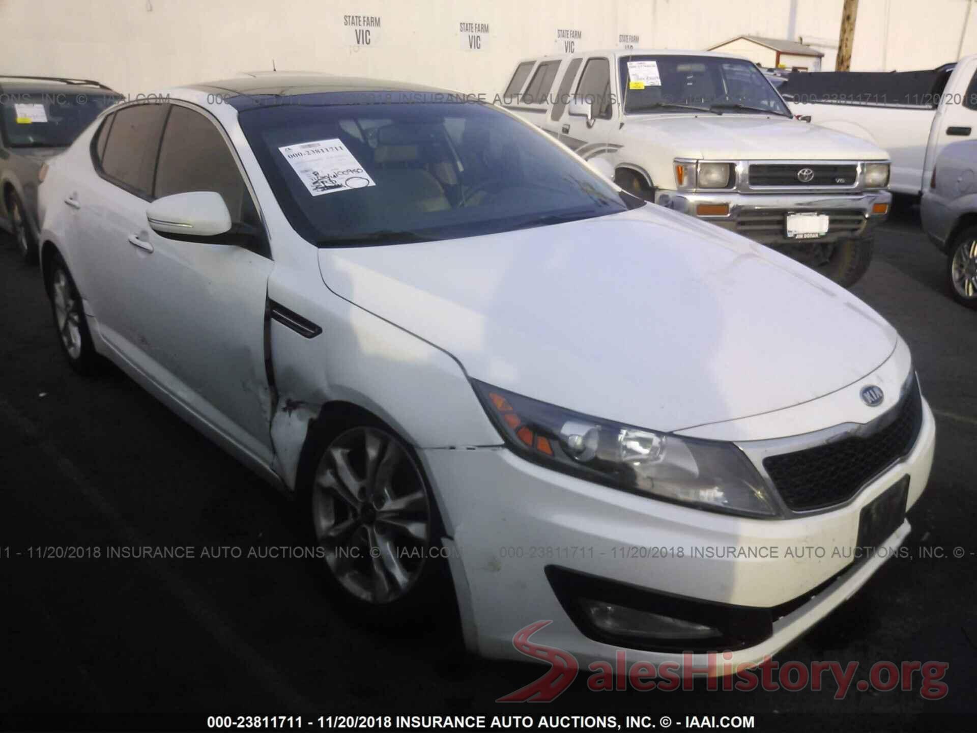 KNAGN4A77B5100599 2011 KIA OPTIMA