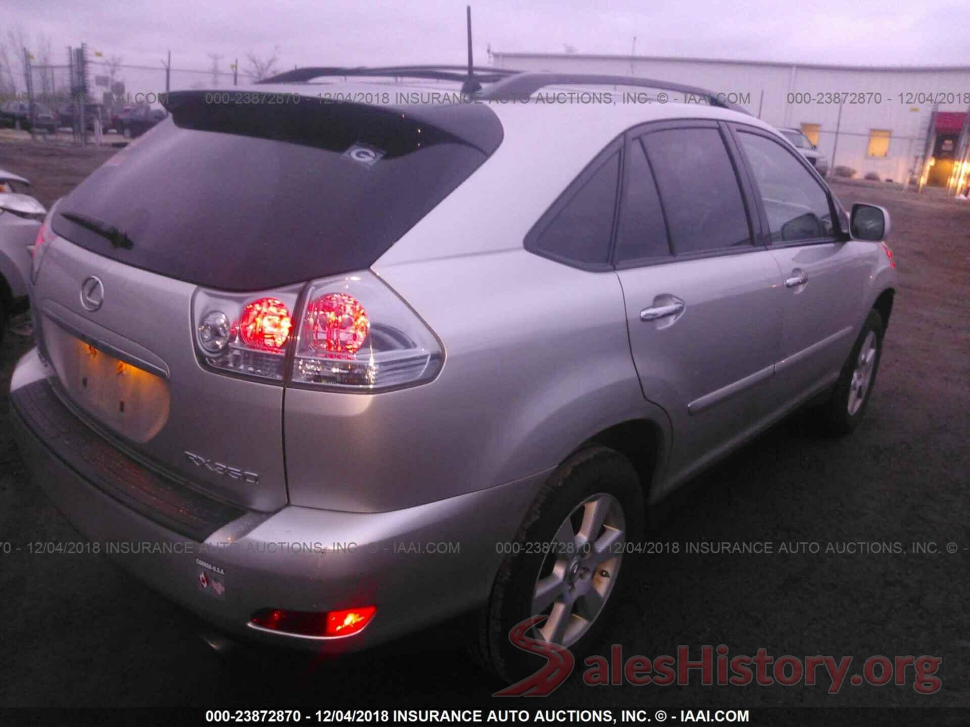 2T2HK31U88C094397 2008 LEXUS RX