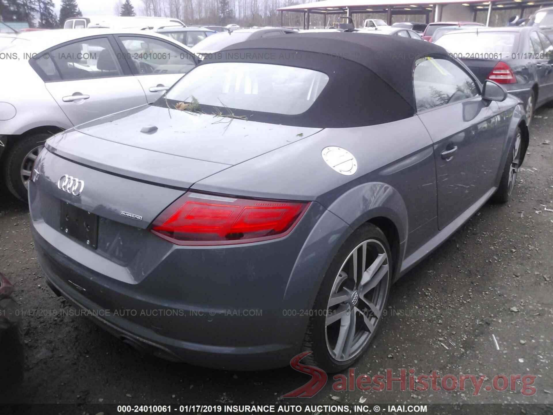 TRUT5CFV0H1001910 2017 AUDI TT