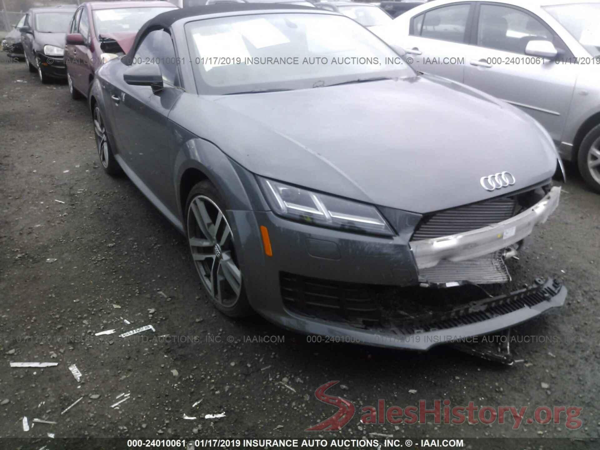 TRUT5CFV0H1001910 2017 AUDI TT