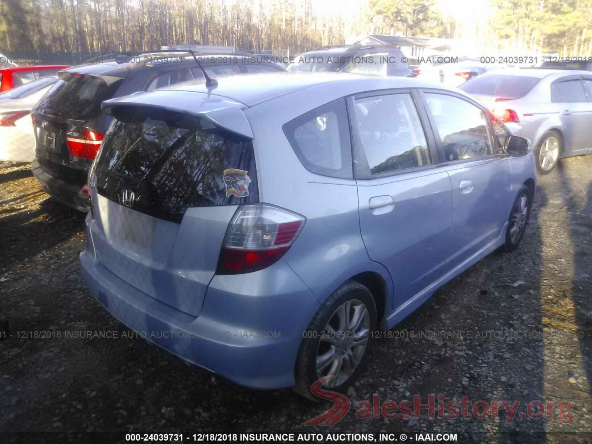 JHMGE88419S034678 2009 HONDA FIT