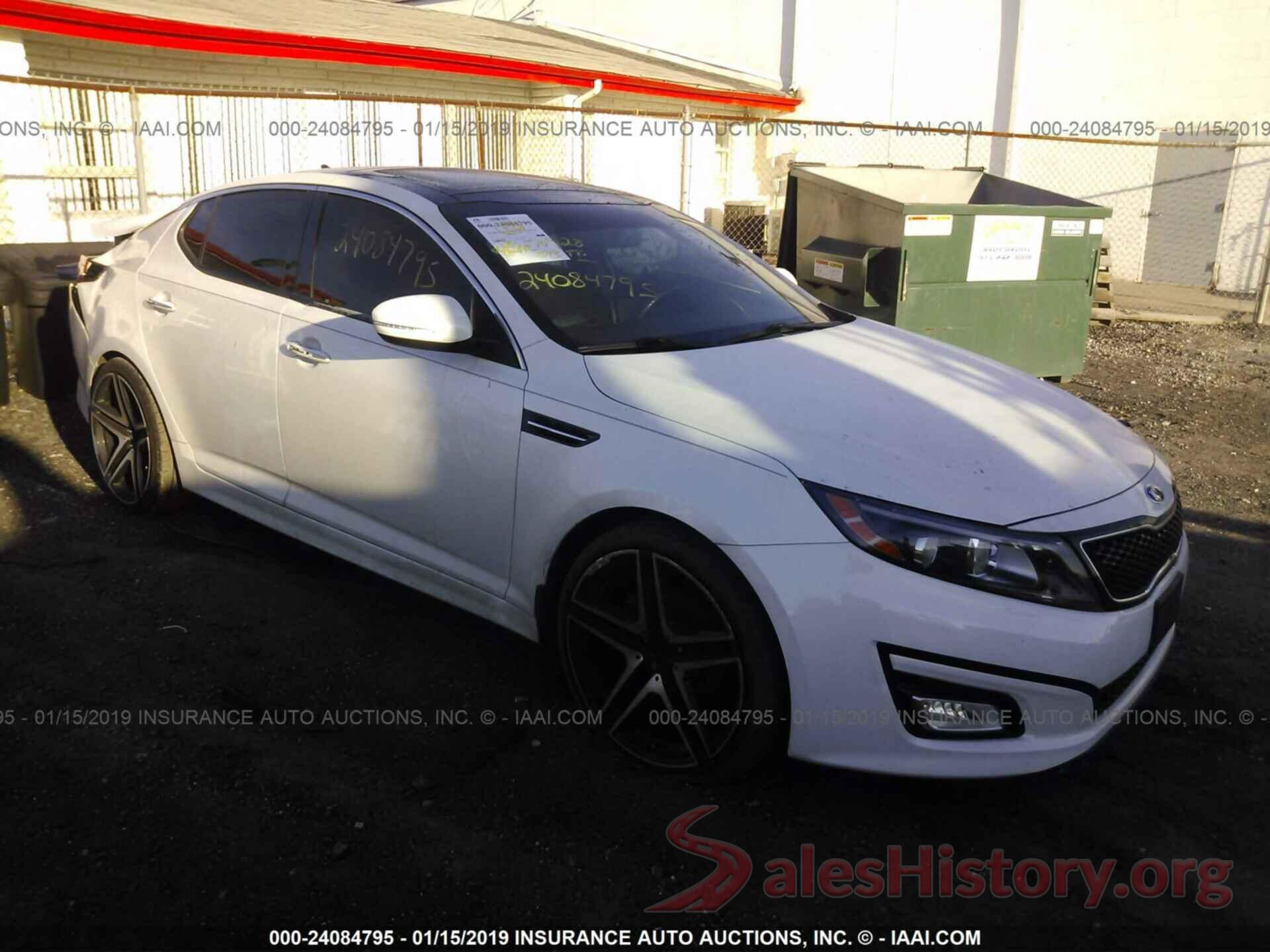 5XXGN4A74EG302710 2014 KIA OPTIMA