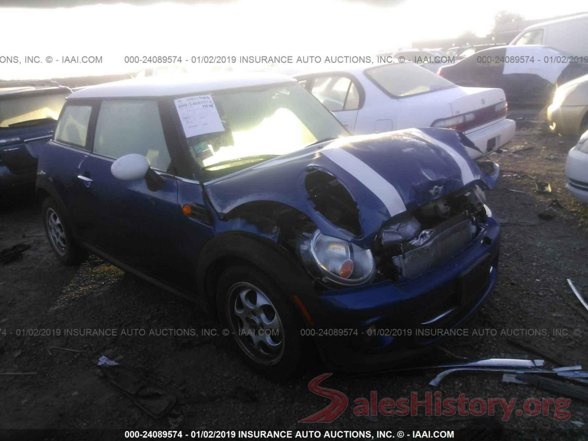 WMWSU3C59CT541263 2012 MINI COOPER