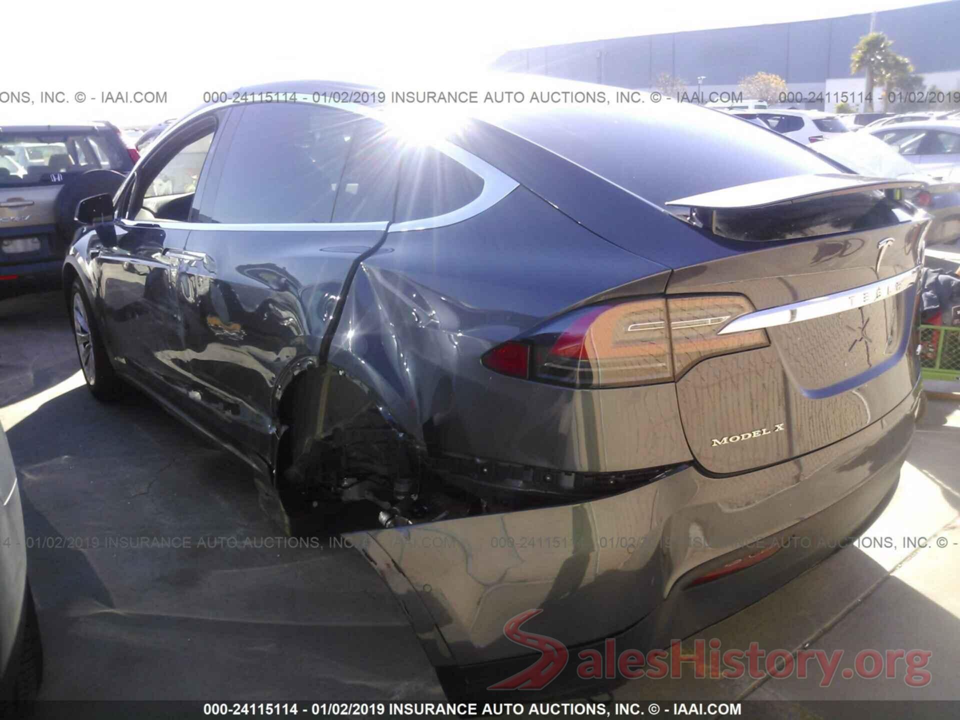 5YJXCAE21JF121127 2018 TESLA MODEL X