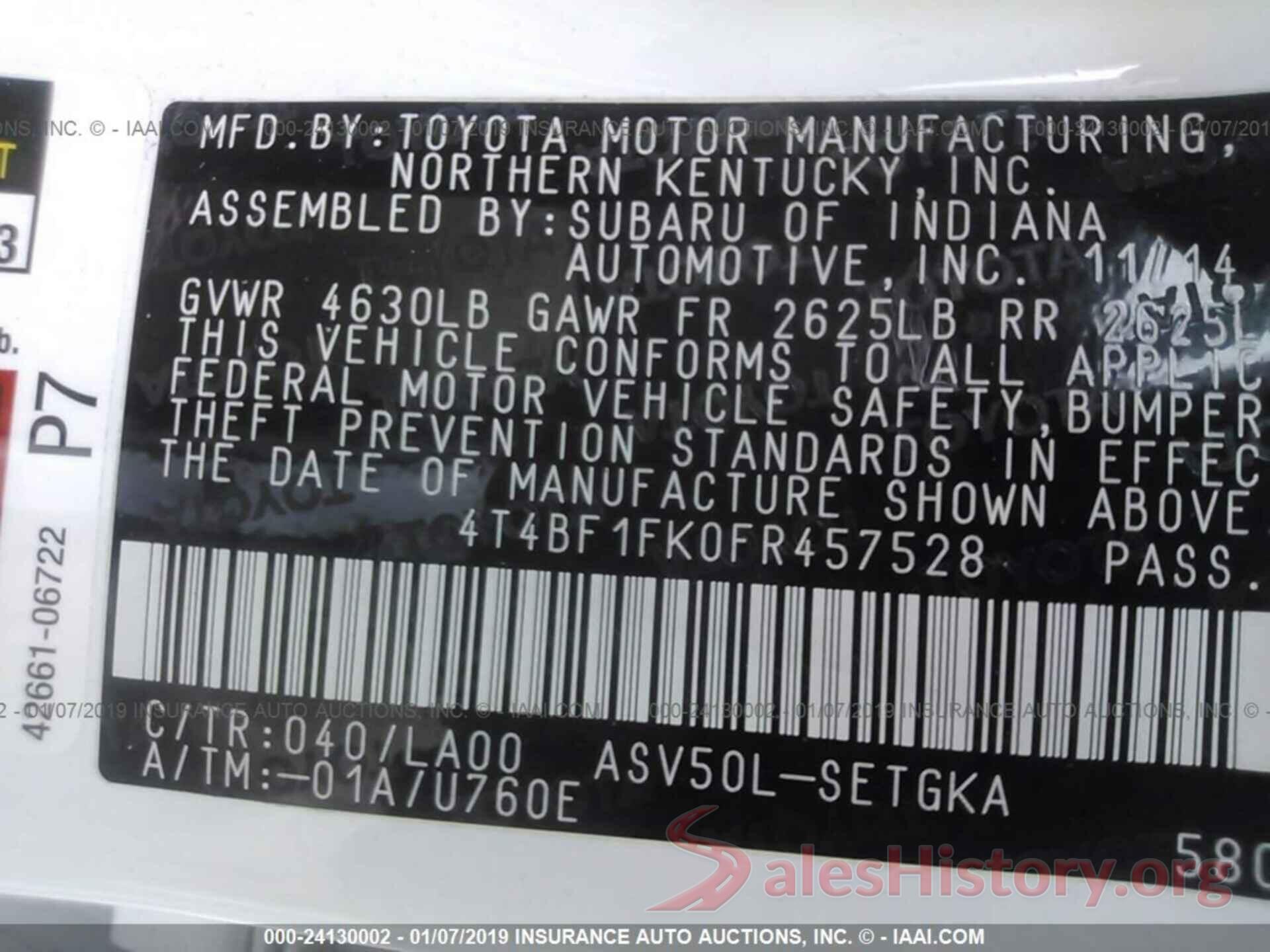 4T4BF1FK0FR457528 2015 TOYOTA CAMRY