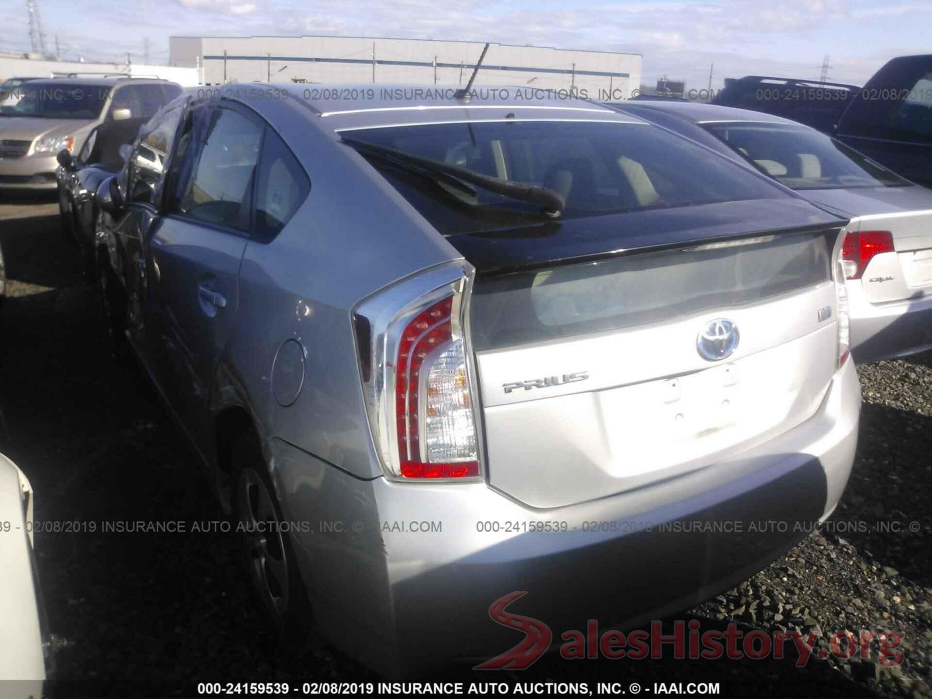 JTDKN3DU1C1484106 2012 TOYOTA PRIUS