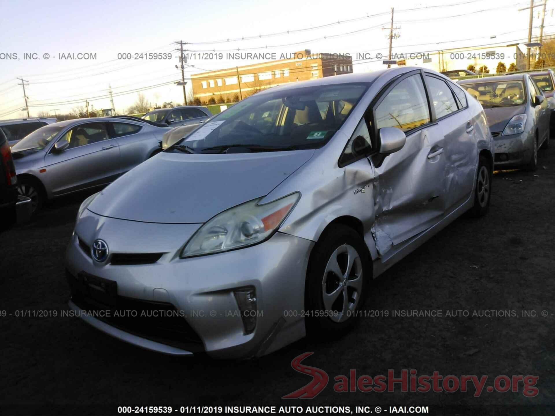 JTDKN3DU1C1484106 2012 TOYOTA PRIUS