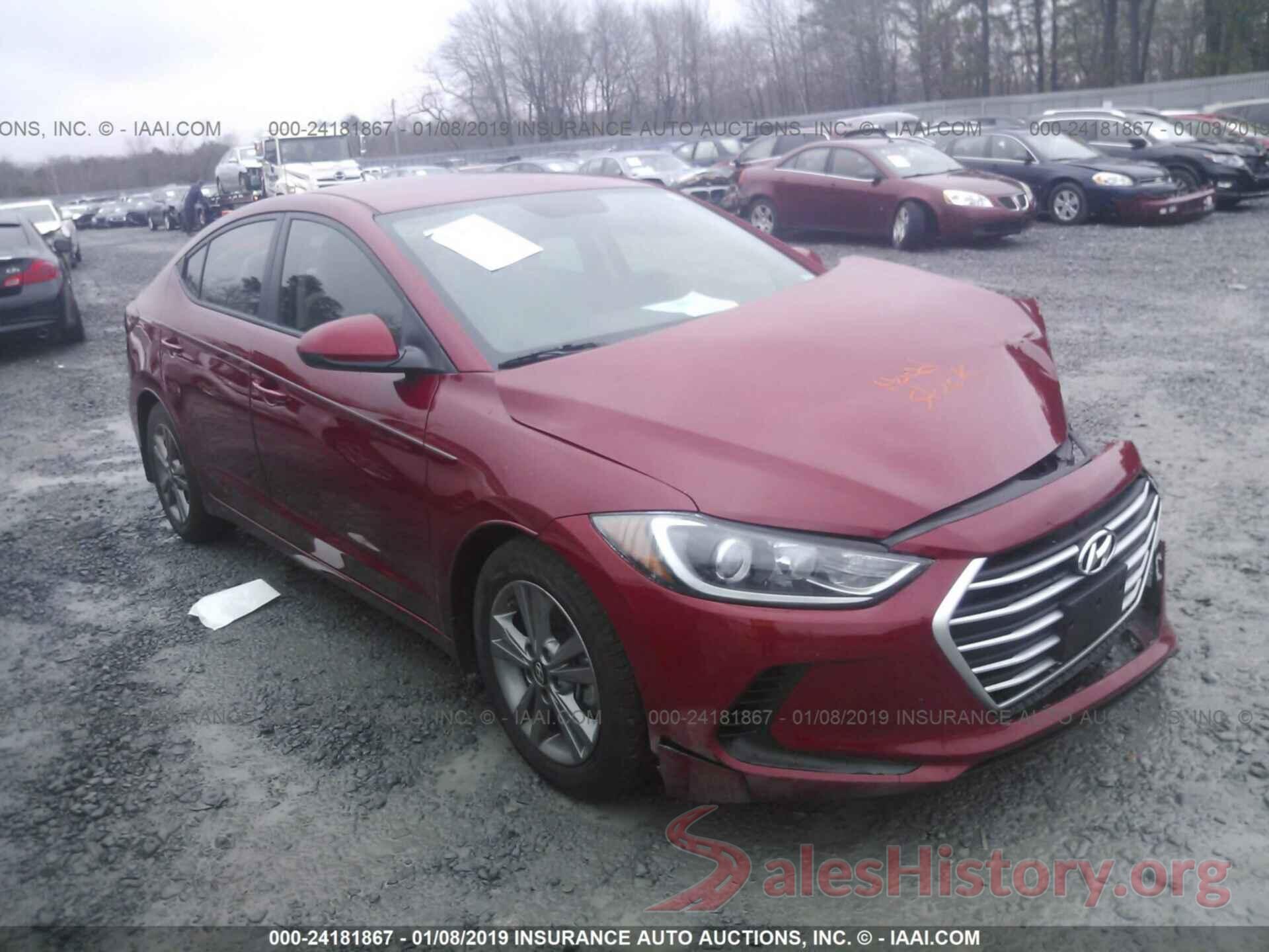 5NPD84LF0JH247959 2018 Hyundai Elantra