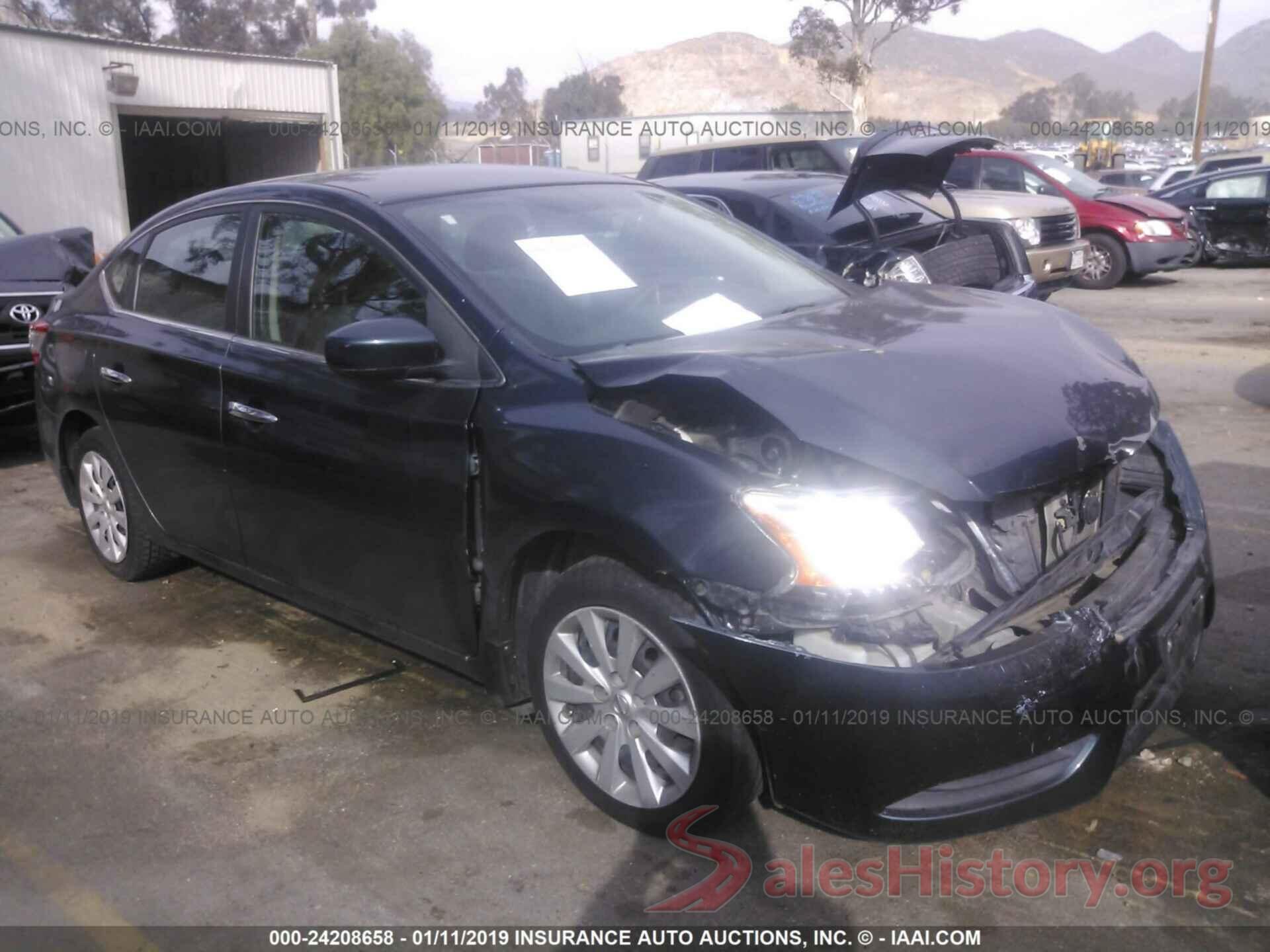 3N1AB7AP0DL785215 2013 NISSAN SENTRA