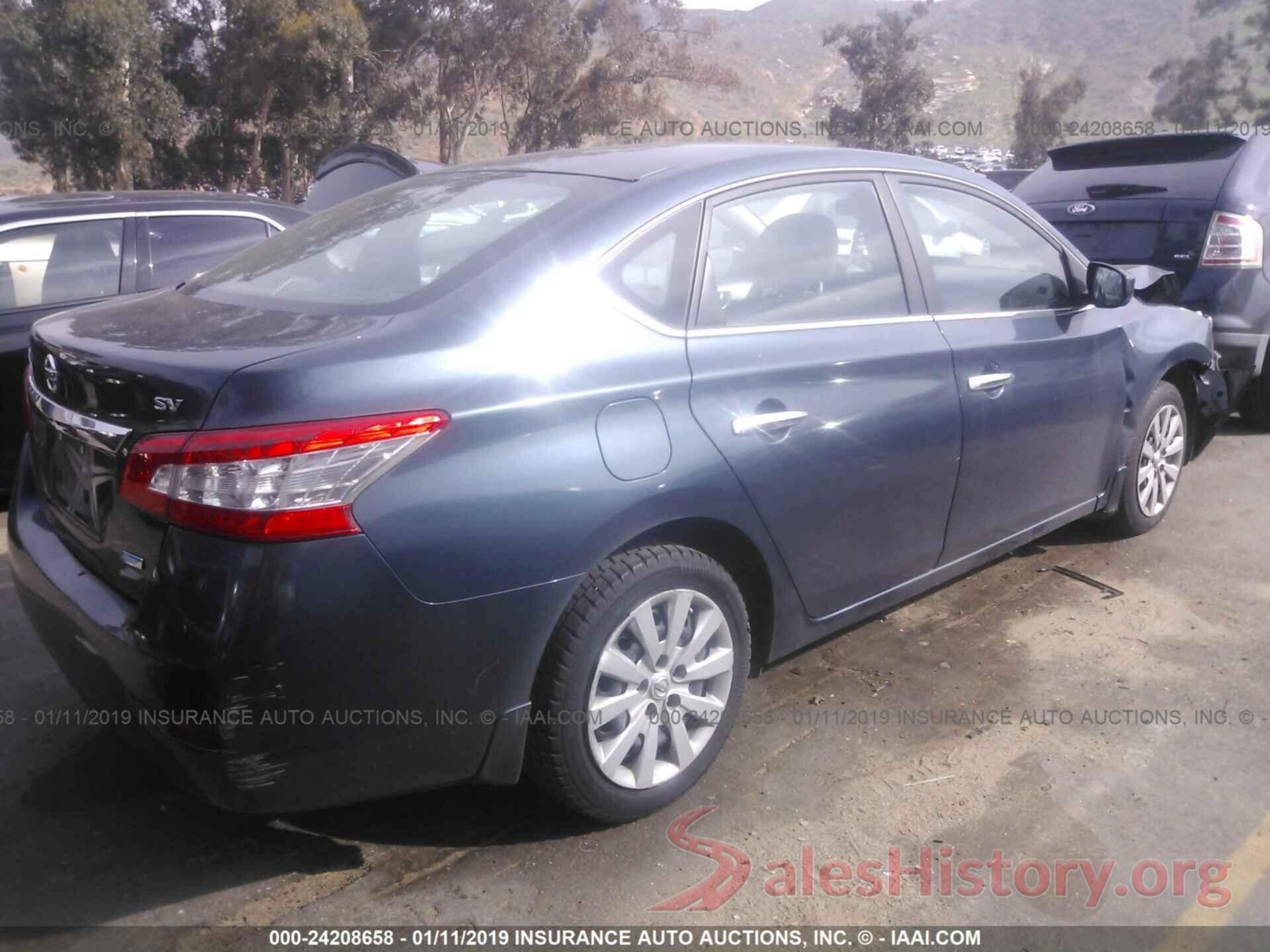 3N1AB7AP0DL785215 2013 NISSAN SENTRA