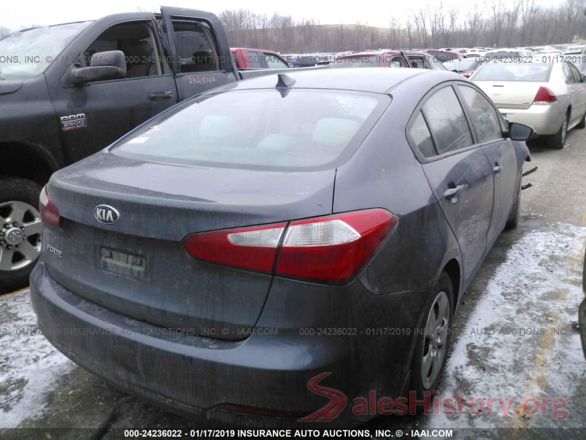 KNAFX4A63F5257811 2015 KIA FORTE