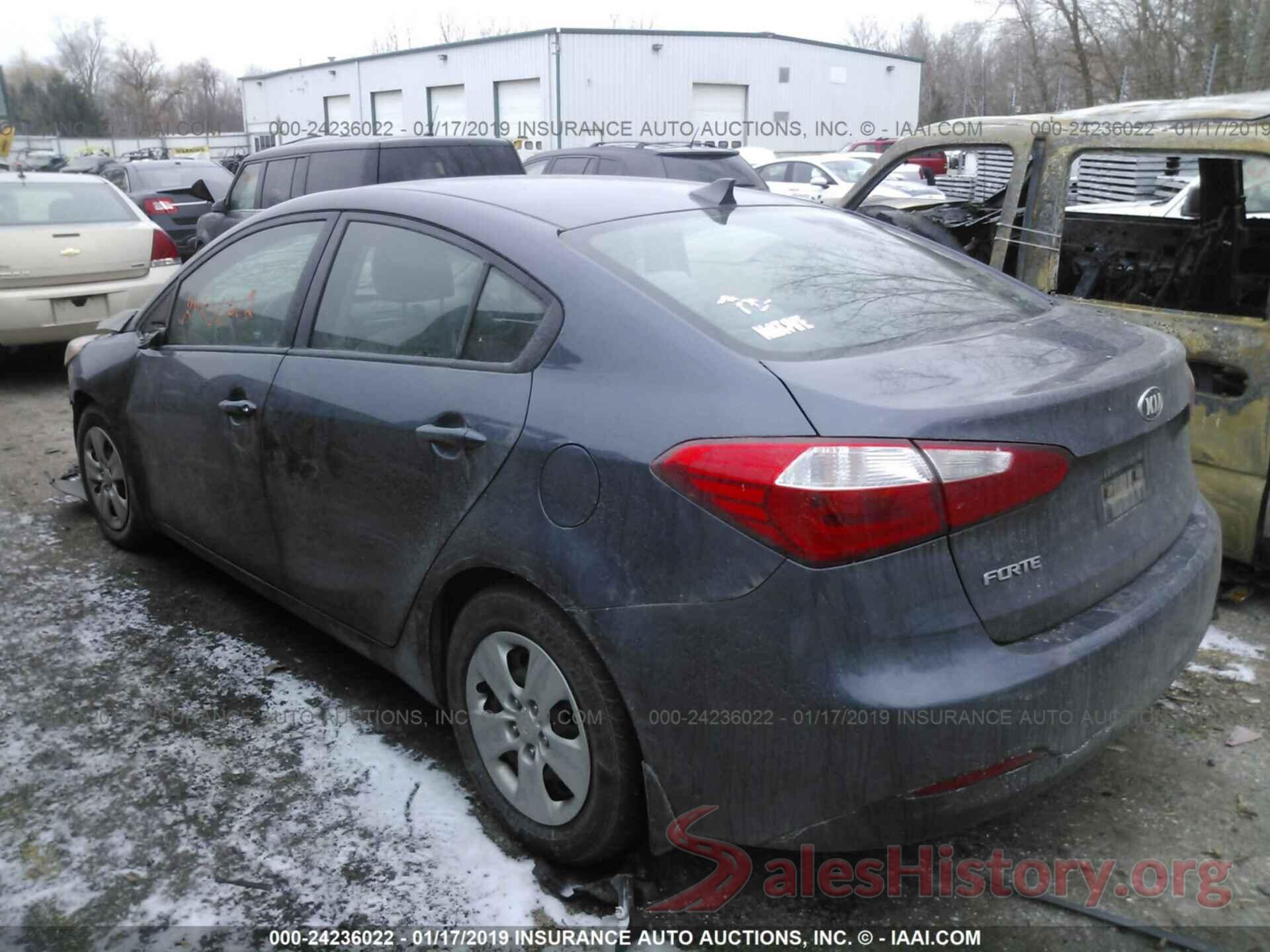 KNAFX4A63F5257811 2015 KIA FORTE