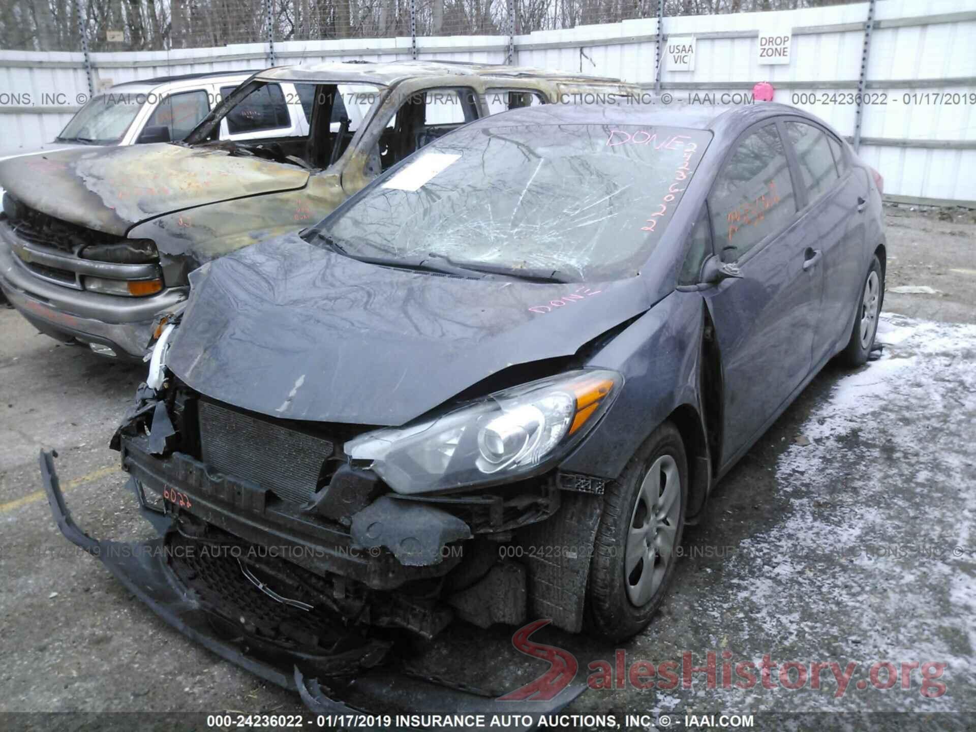 KNAFX4A63F5257811 2015 KIA FORTE