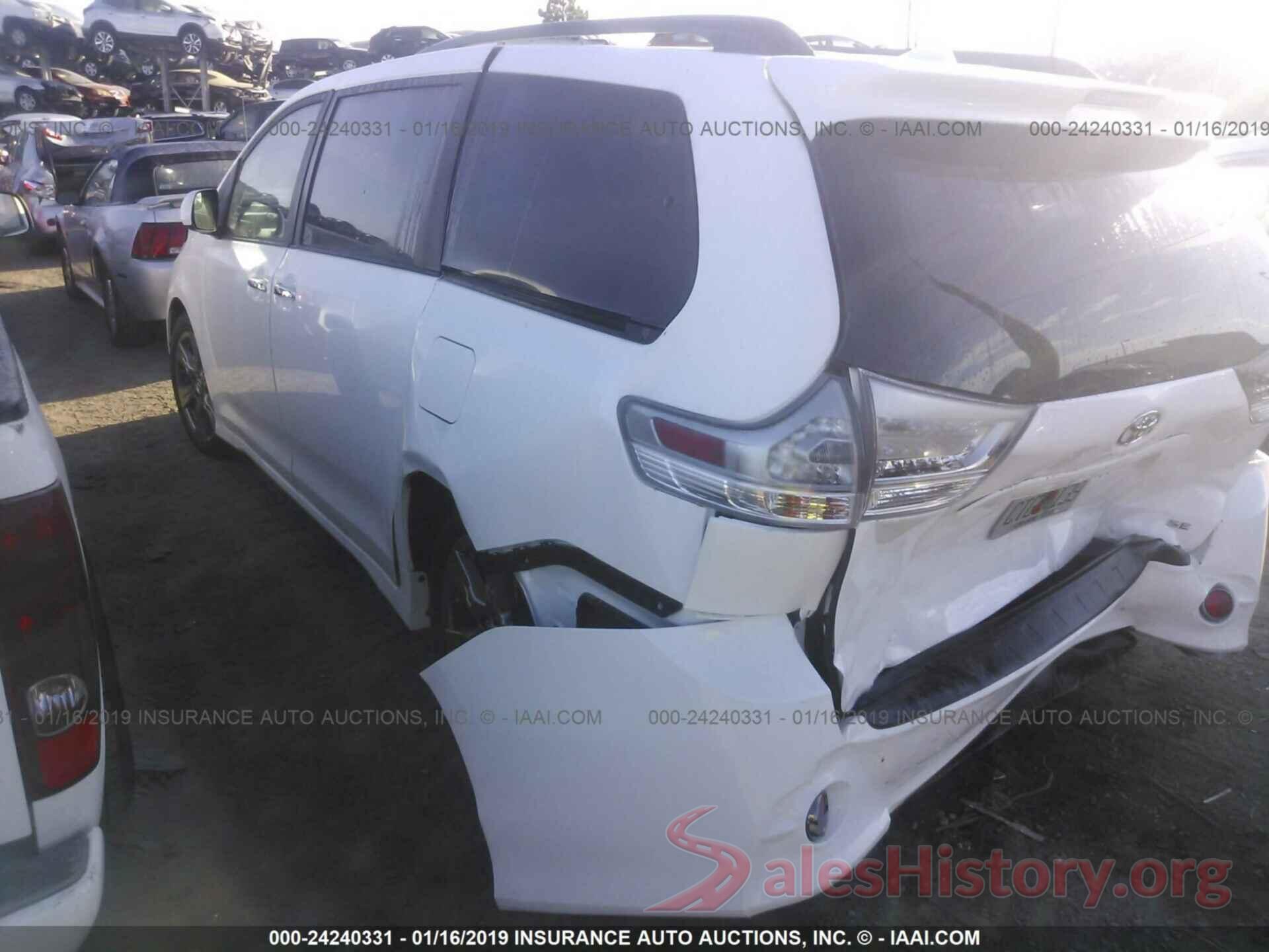 5TDXZ3DC4KS985803 2019 TOYOTA SIENNA