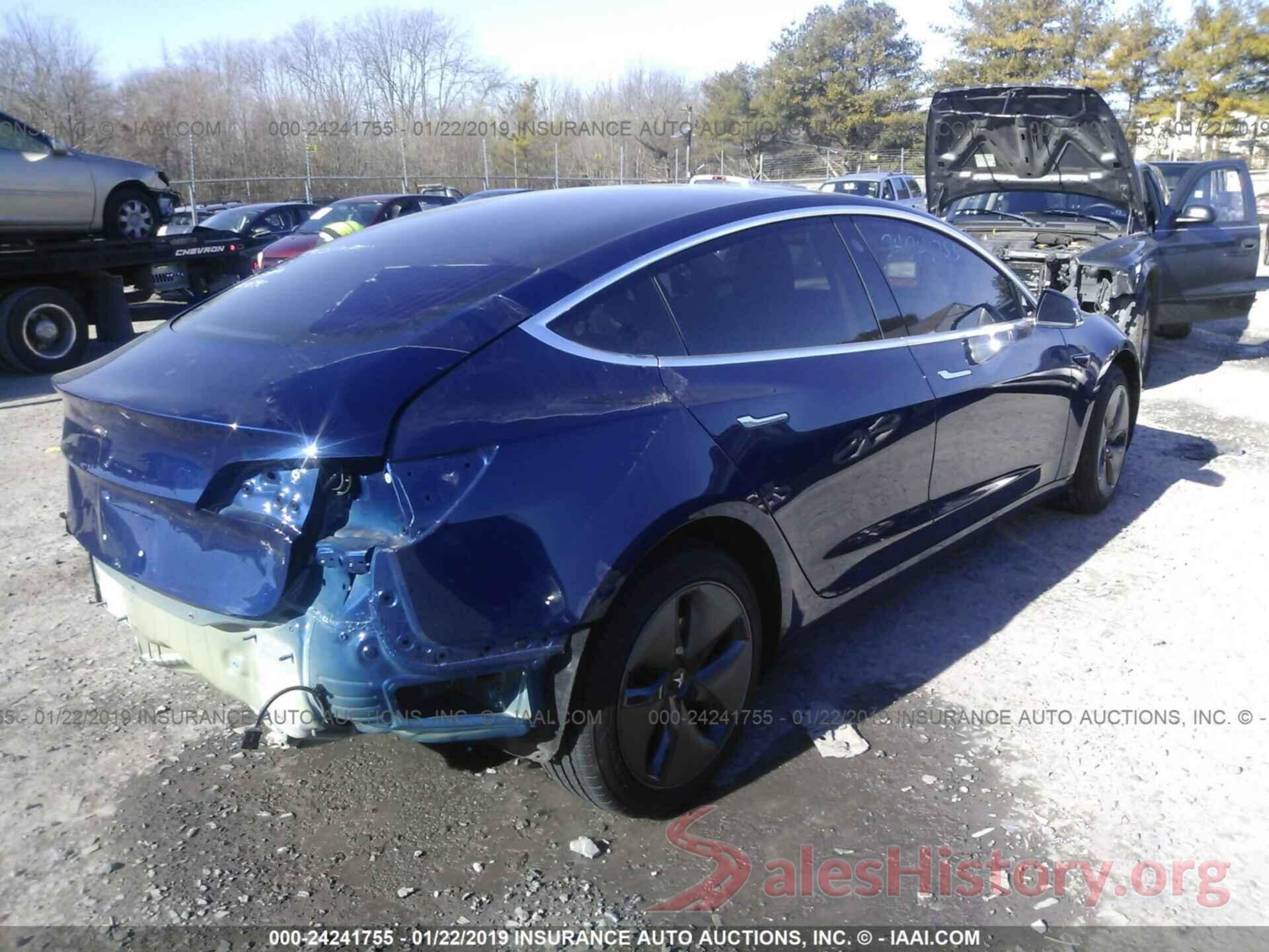 5YJ3E1EA1JF017060 2018 TESLA MODEL 3