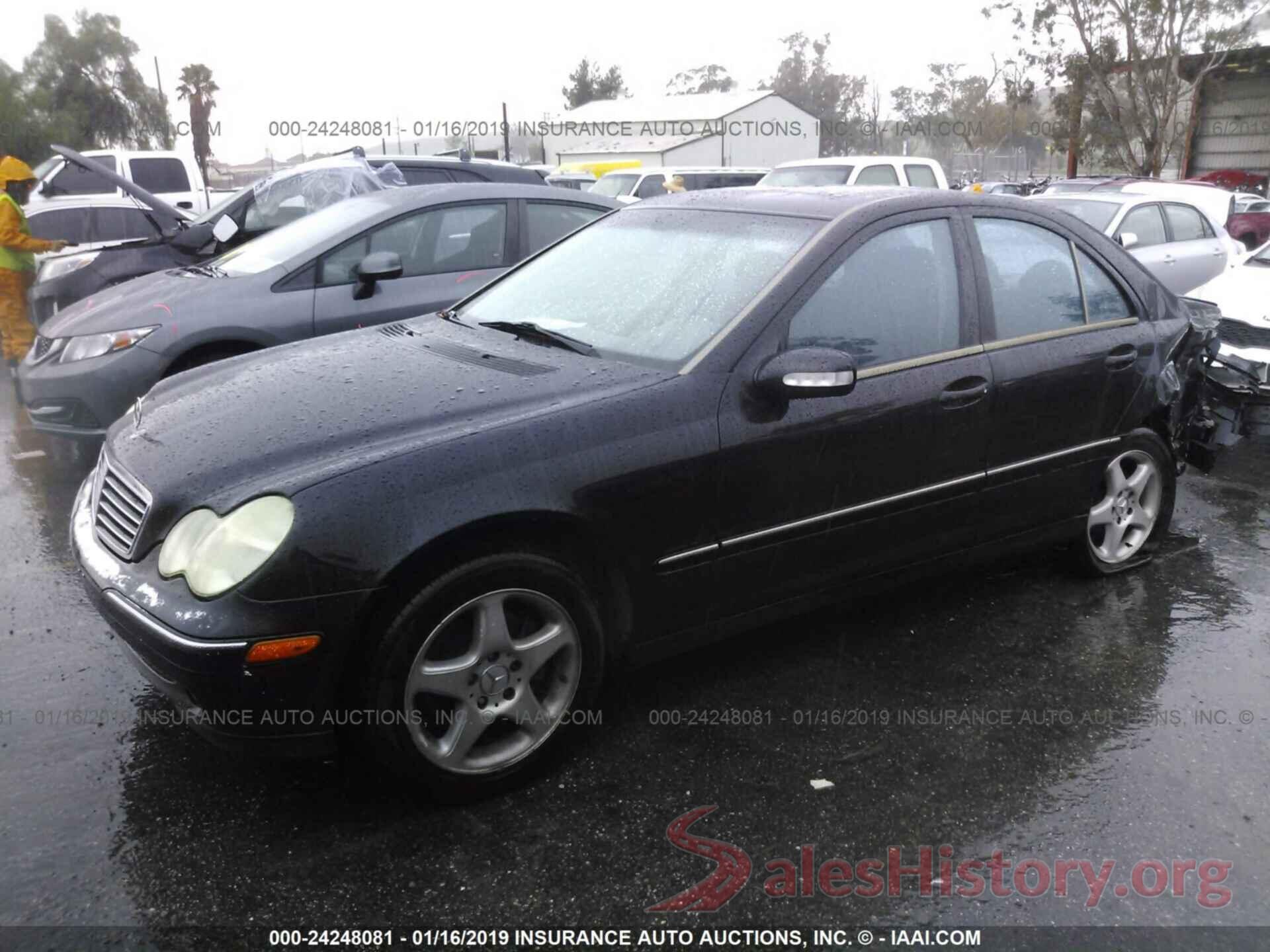 WDBRF61J62F246355 2002 MERCEDES-BENZ C