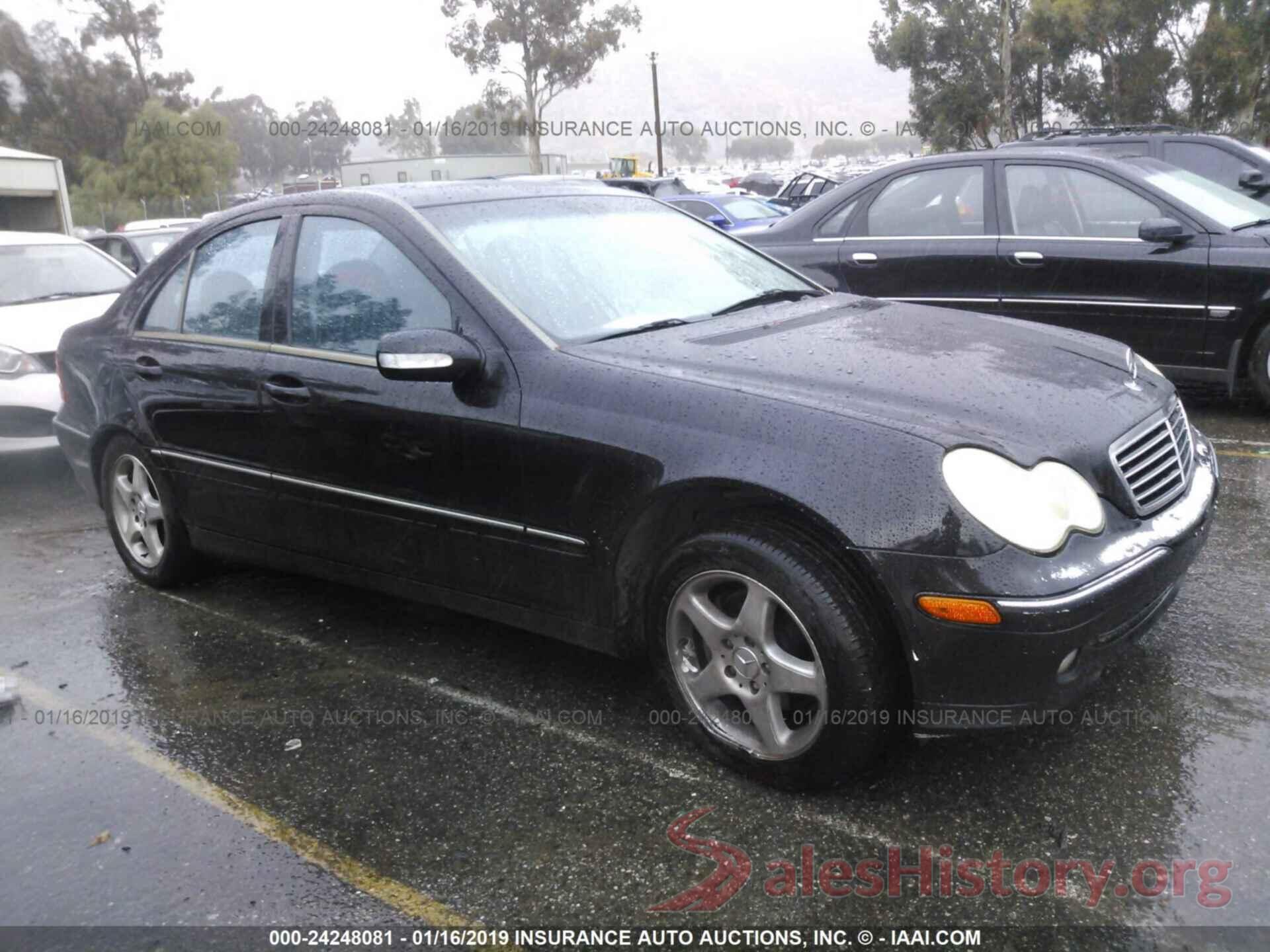 WDBRF61J62F246355 2002 MERCEDES-BENZ C