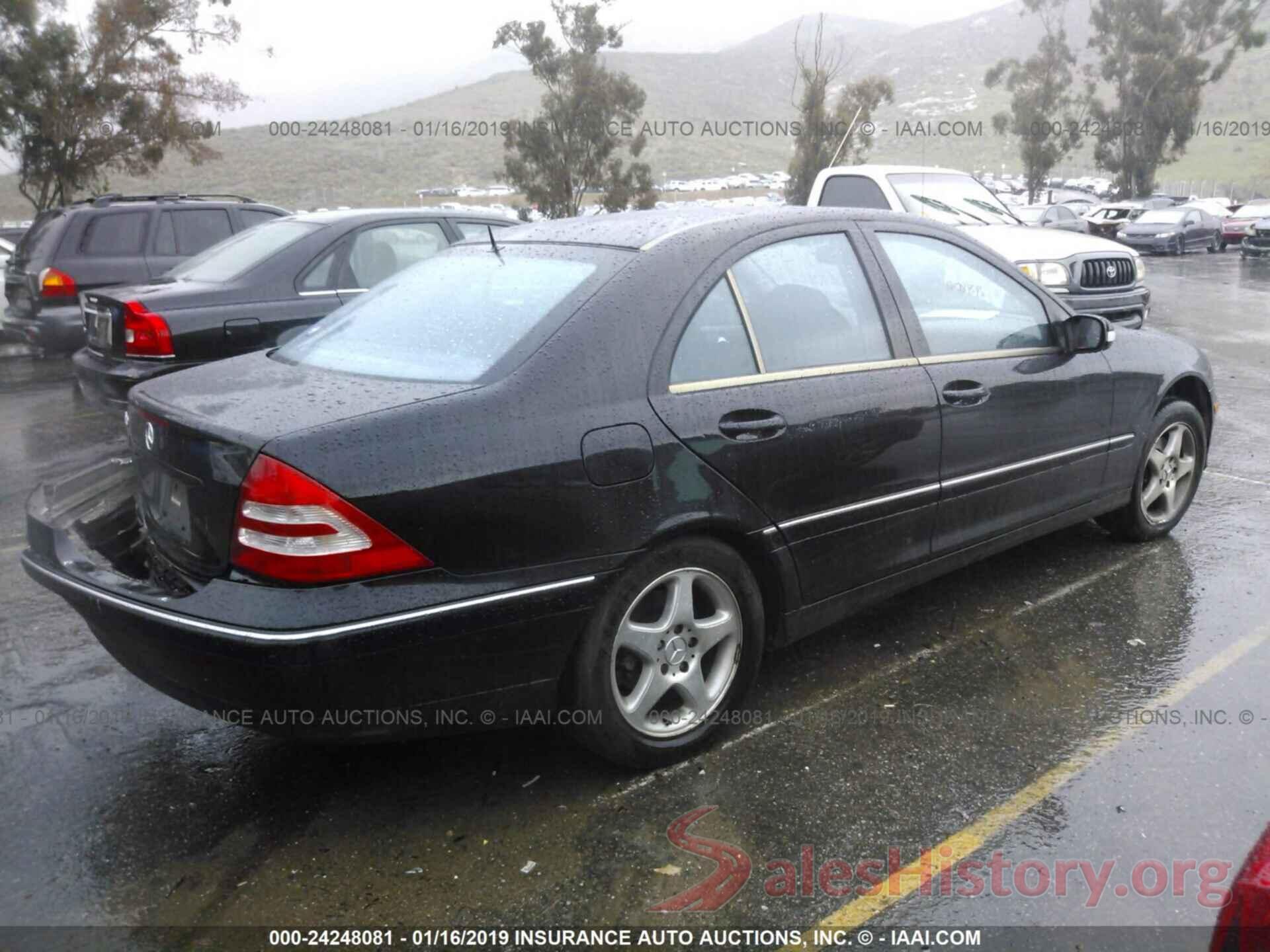 WDBRF61J62F246355 2002 MERCEDES-BENZ C