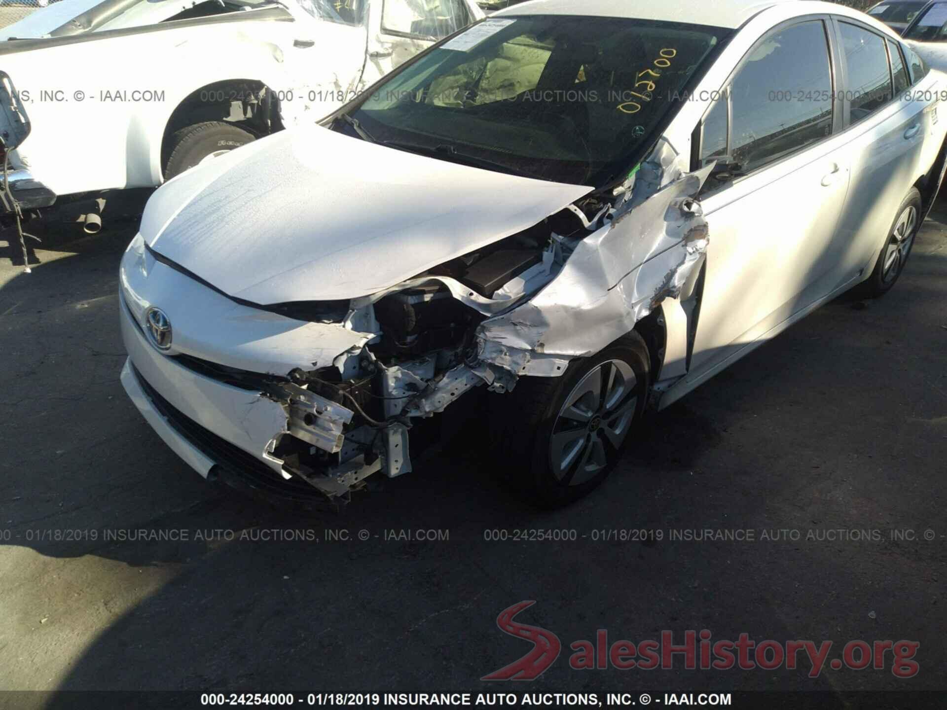 JTDKARFU2G3012700 2016 TOYOTA PRIUS