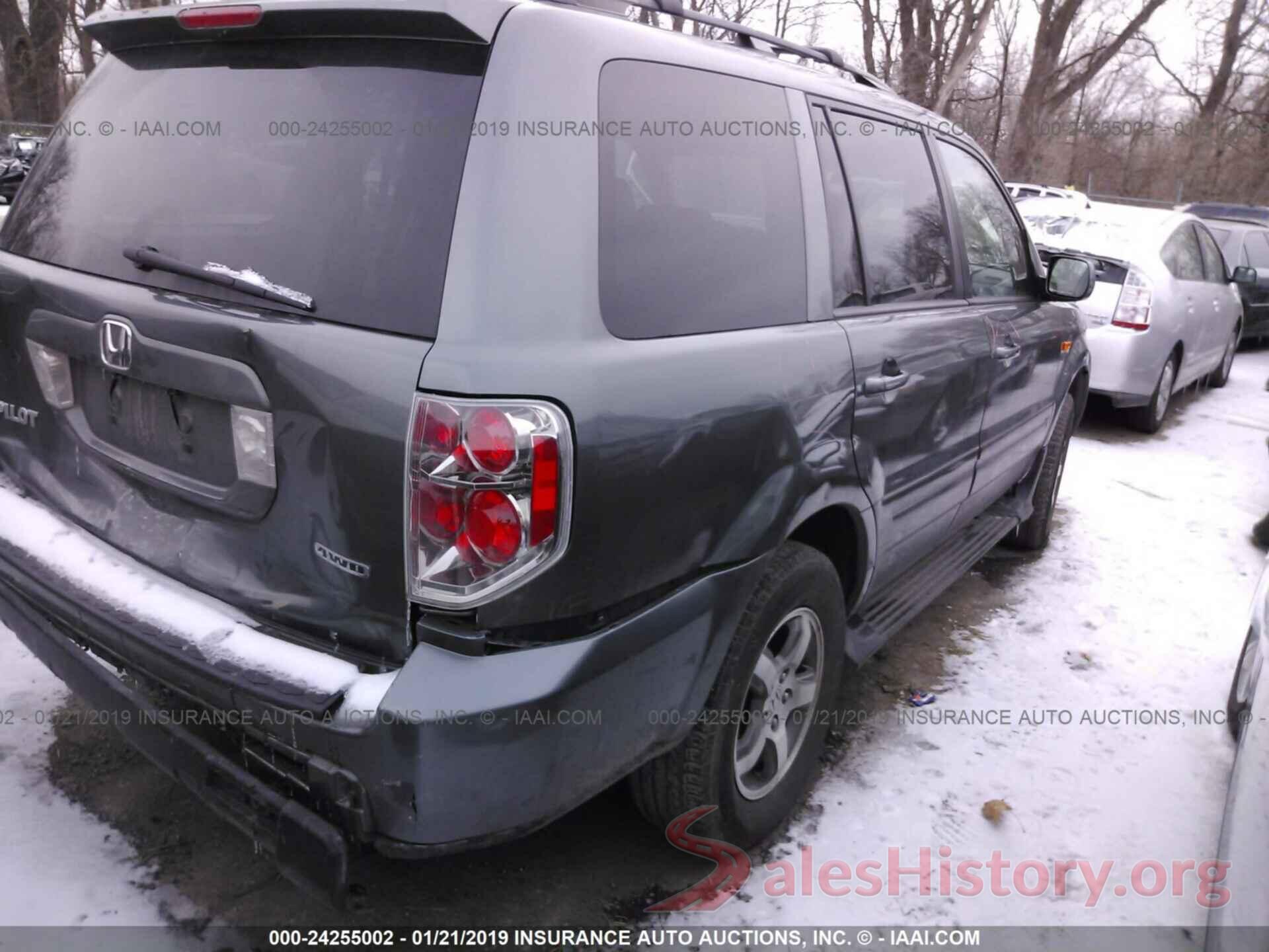 5FNYF18618B039614 2008 HONDA PILOT