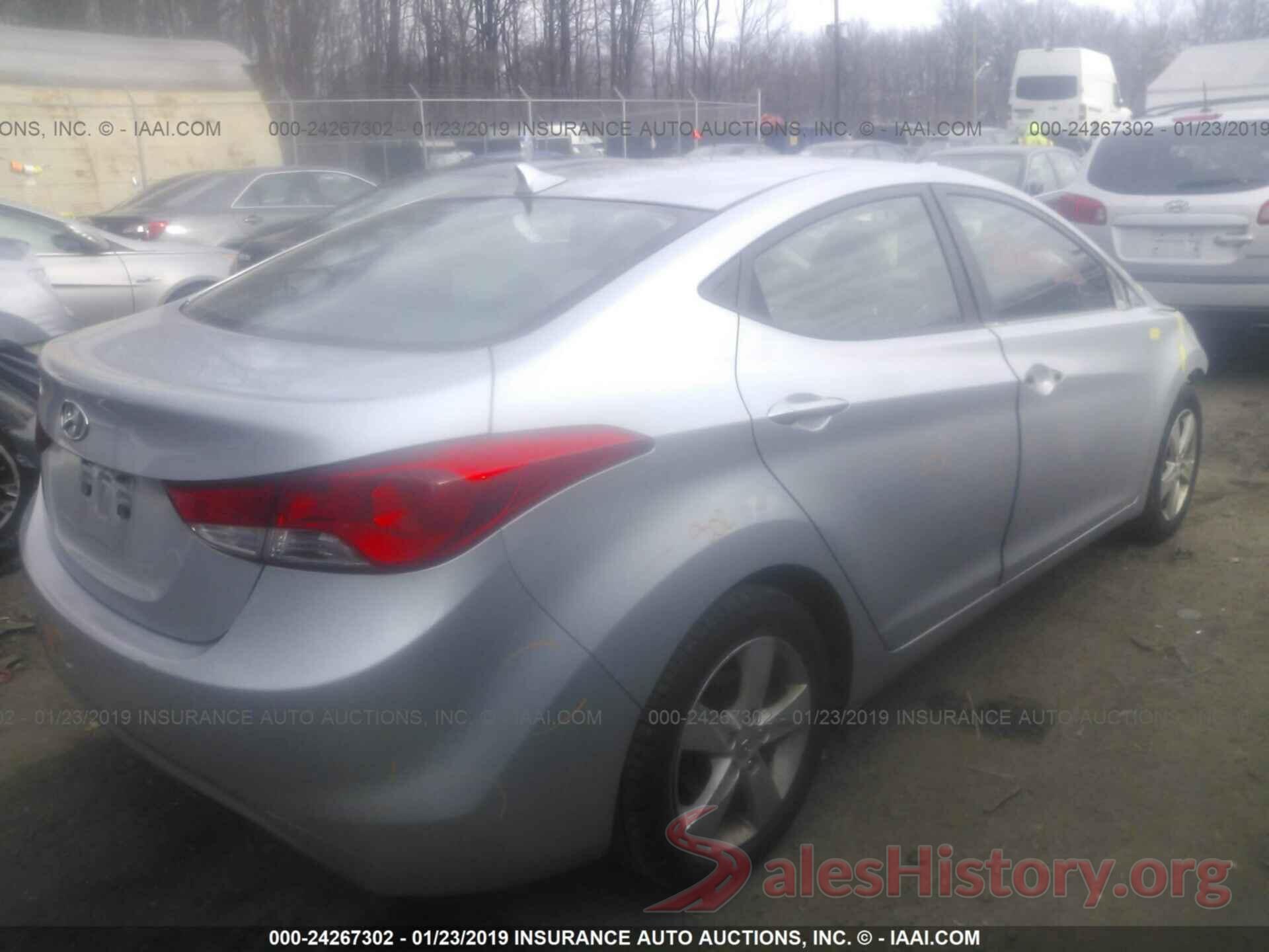 5NPDH4AEXBH052690 2011 HYUNDAI ELANTRA