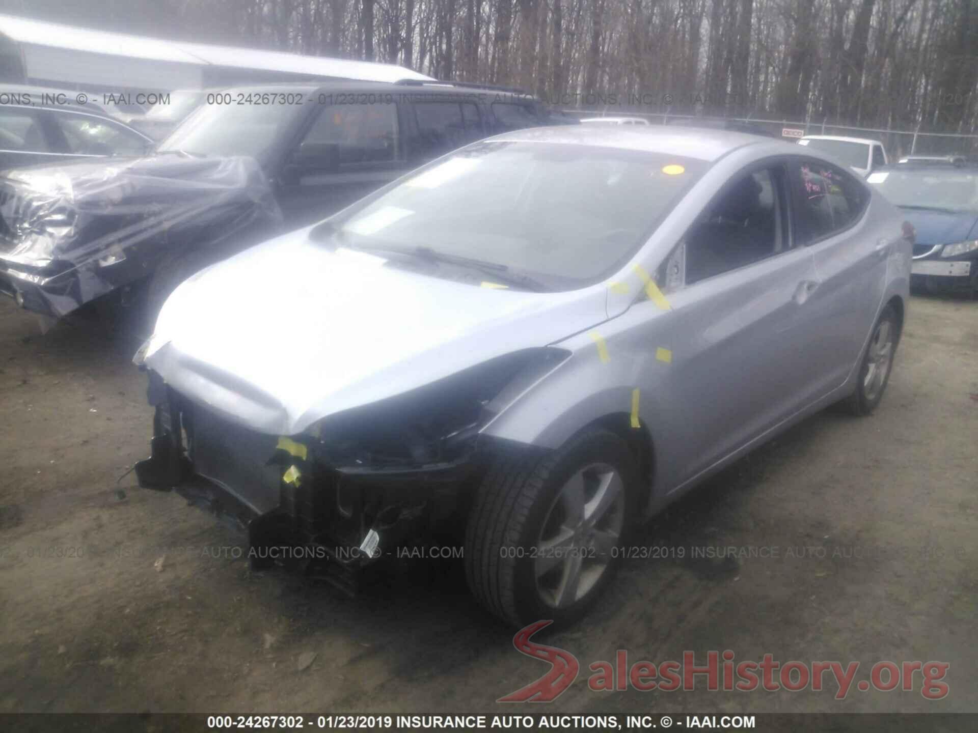 5NPDH4AEXBH052690 2011 HYUNDAI ELANTRA