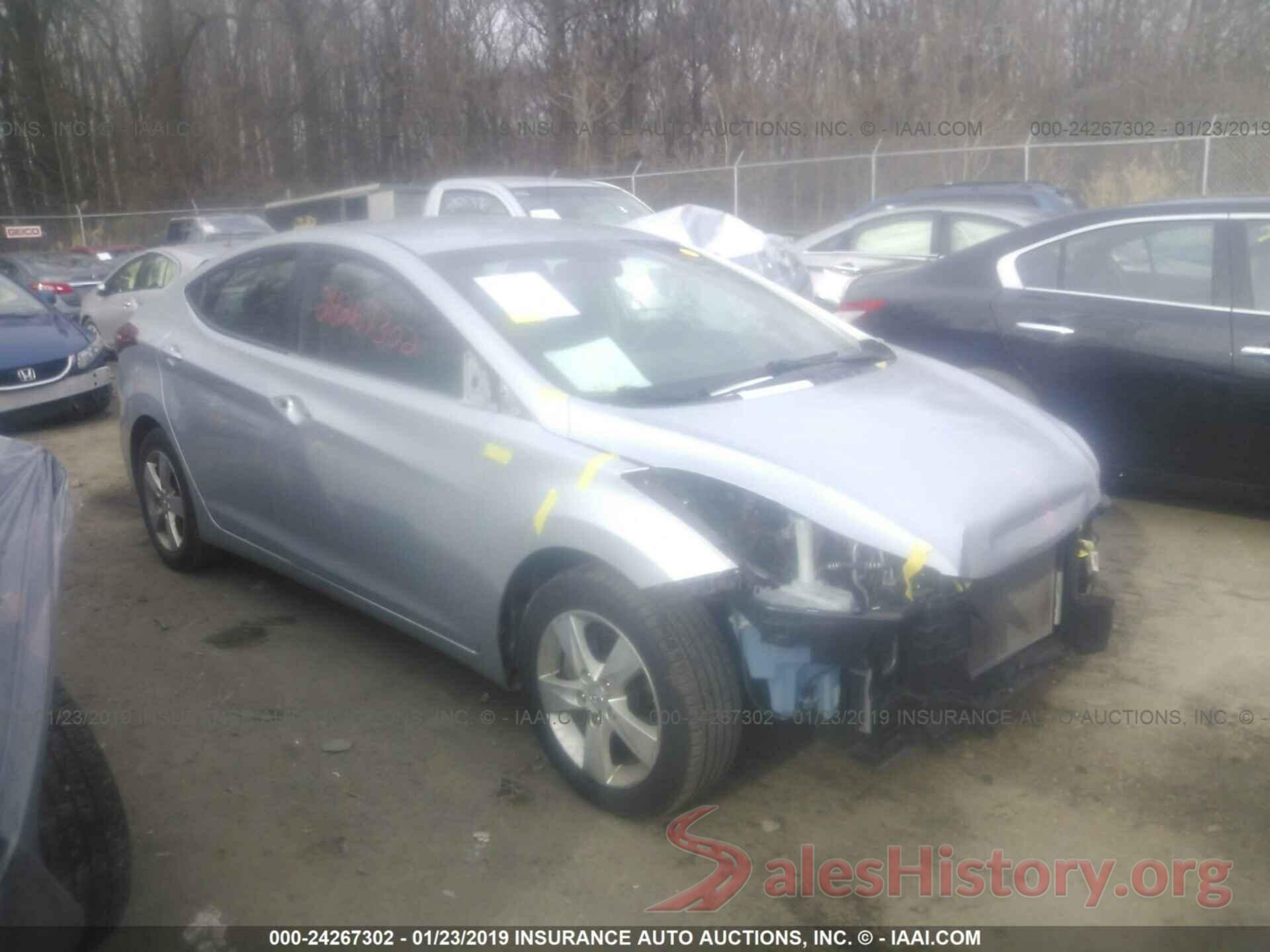 5NPDH4AEXBH052690 2011 HYUNDAI ELANTRA