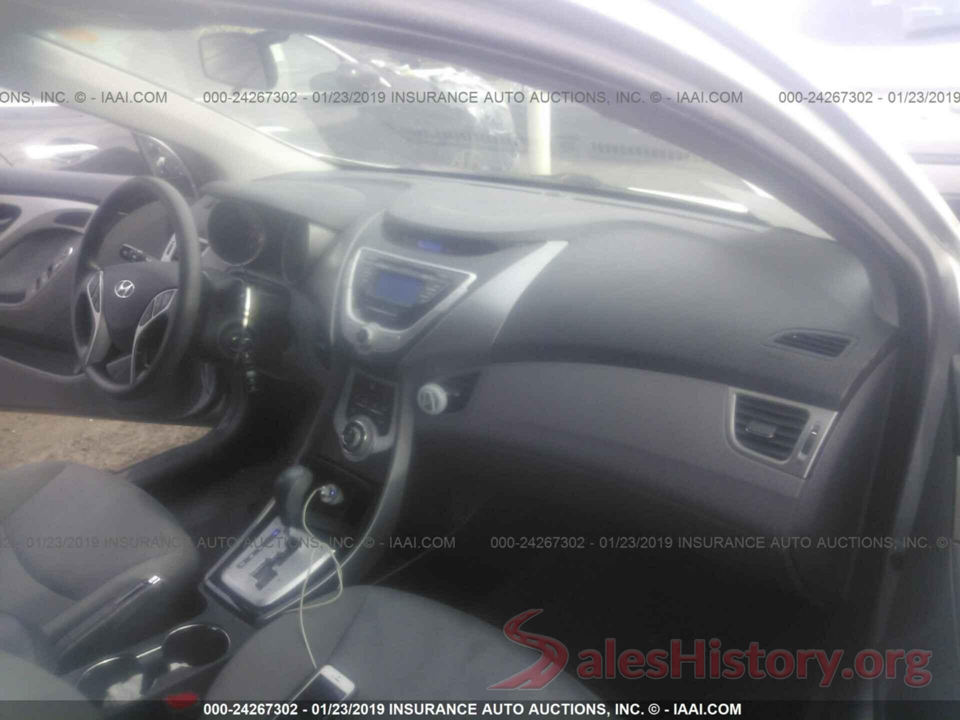 5NPDH4AEXBH052690 2011 HYUNDAI ELANTRA