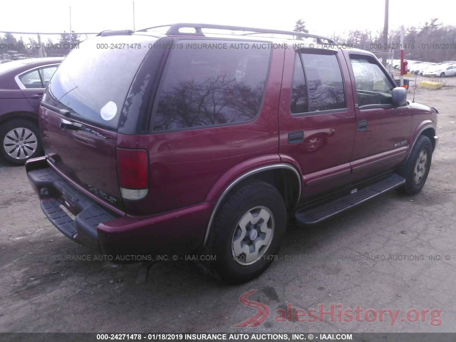 1GNDT13W72K112775 2002 CHEVROLET BLAZER