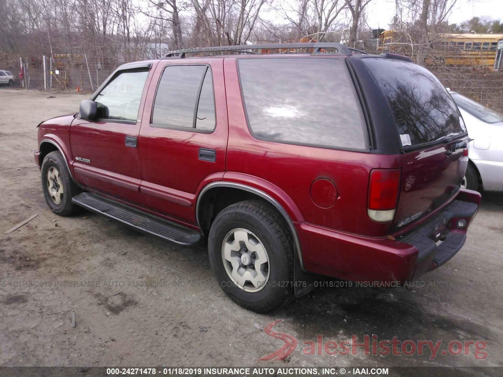 1GNDT13W72K112775 2002 CHEVROLET BLAZER