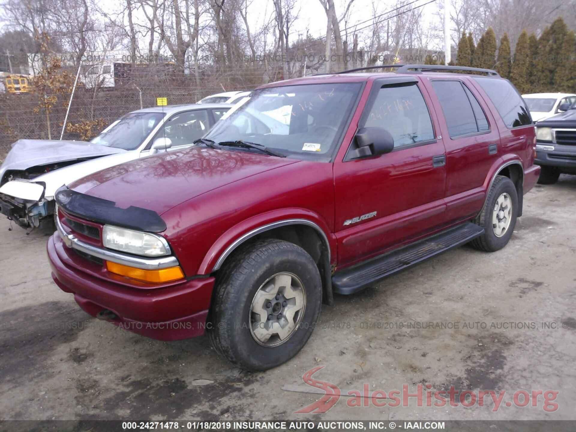 1GNDT13W72K112775 2002 CHEVROLET BLAZER