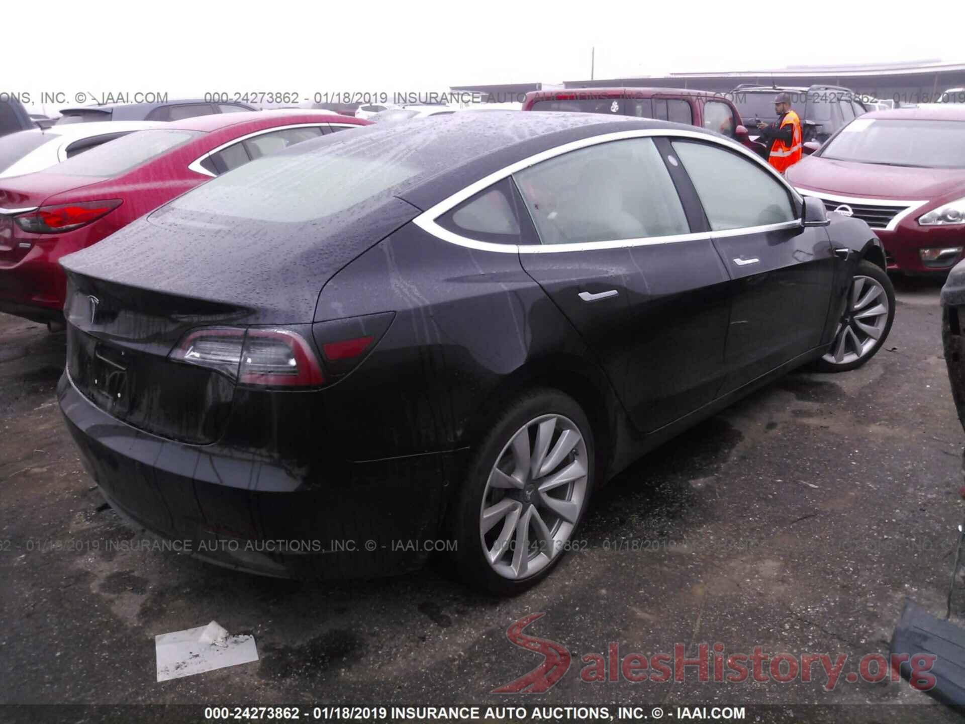 5YJ3E1EB8JF097076 2018 TESLA MODEL 3