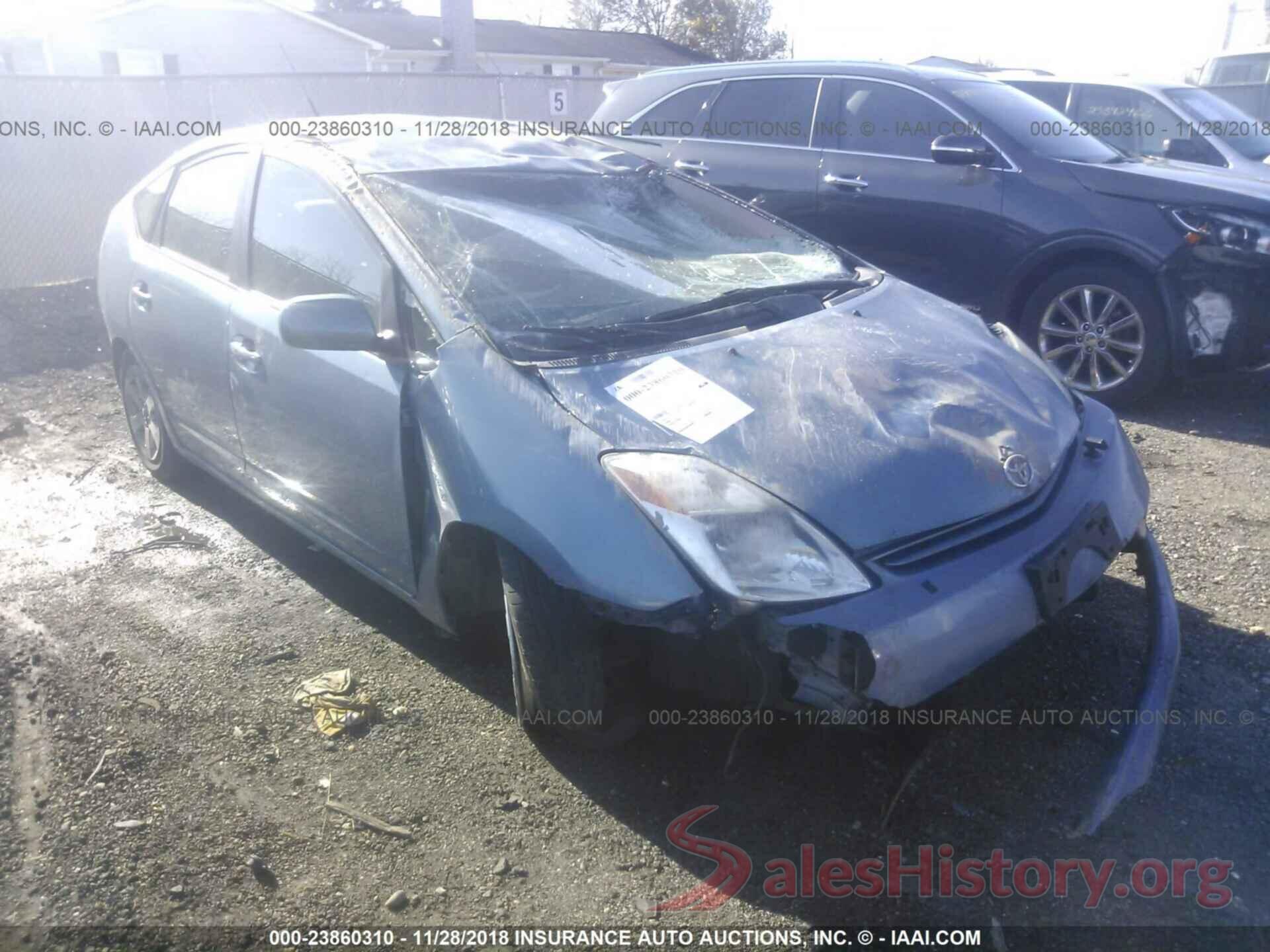 JTDKB20U557055222 2005 TOYOTA PRIUS