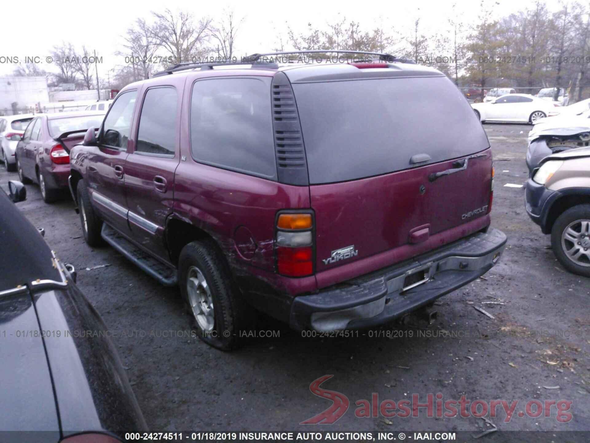 1GKEK13T75J252037 2005 GMC YUKON