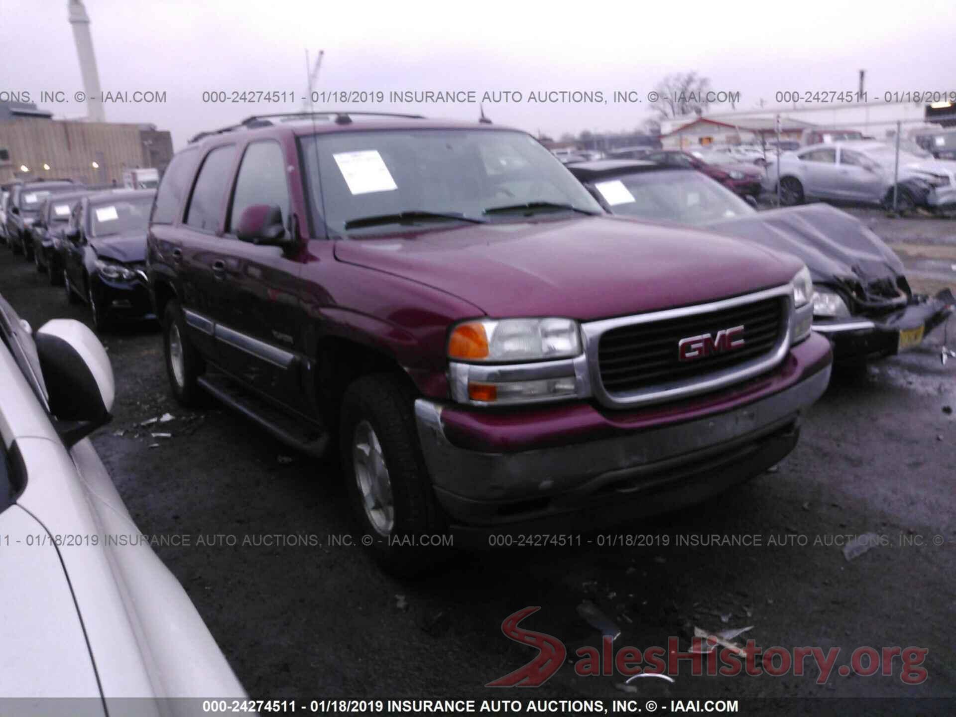 1GKEK13T75J252037 2005 GMC YUKON