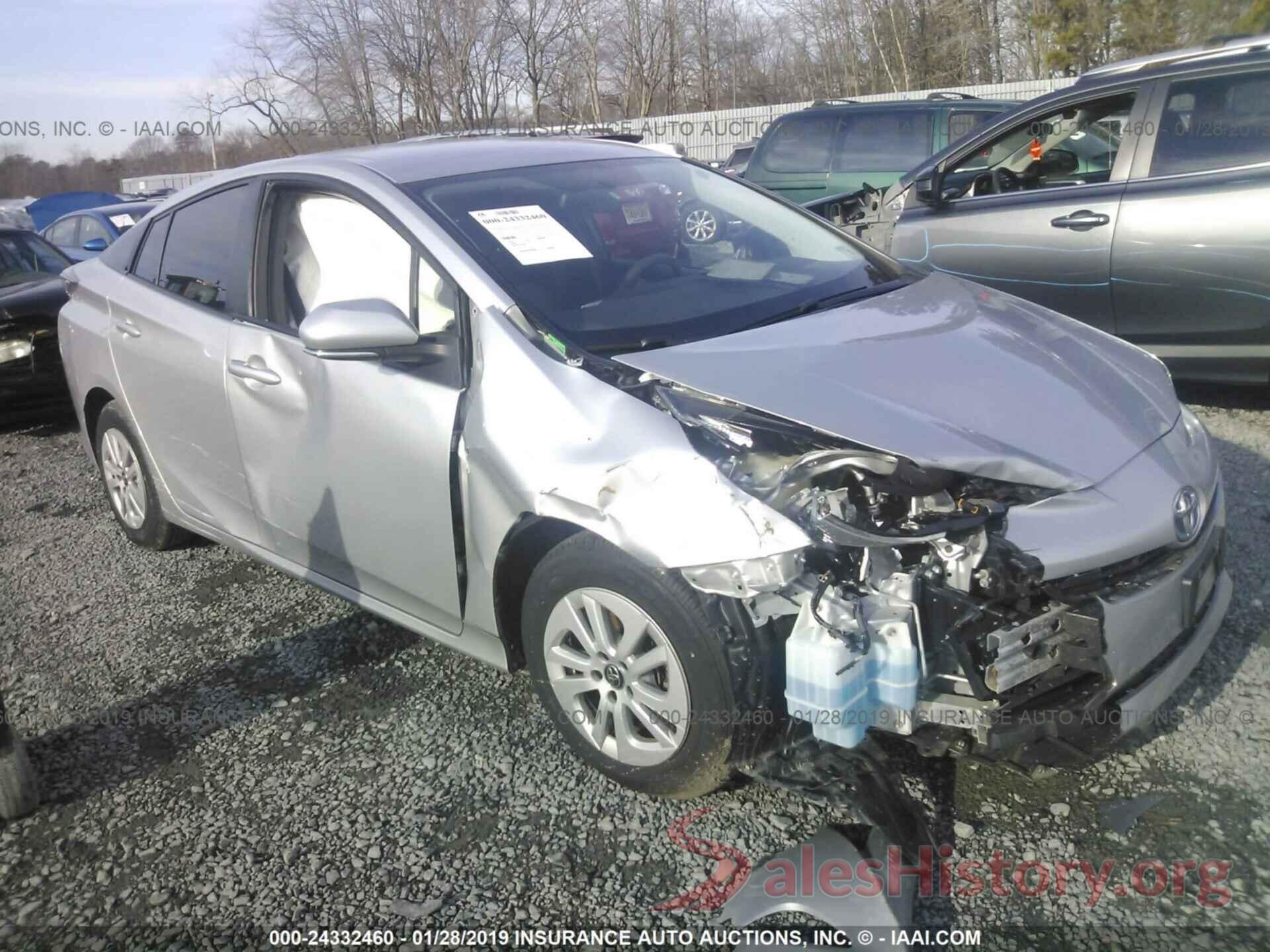 JTDKBRFU0G3514571 2016 TOYOTA PRIUS