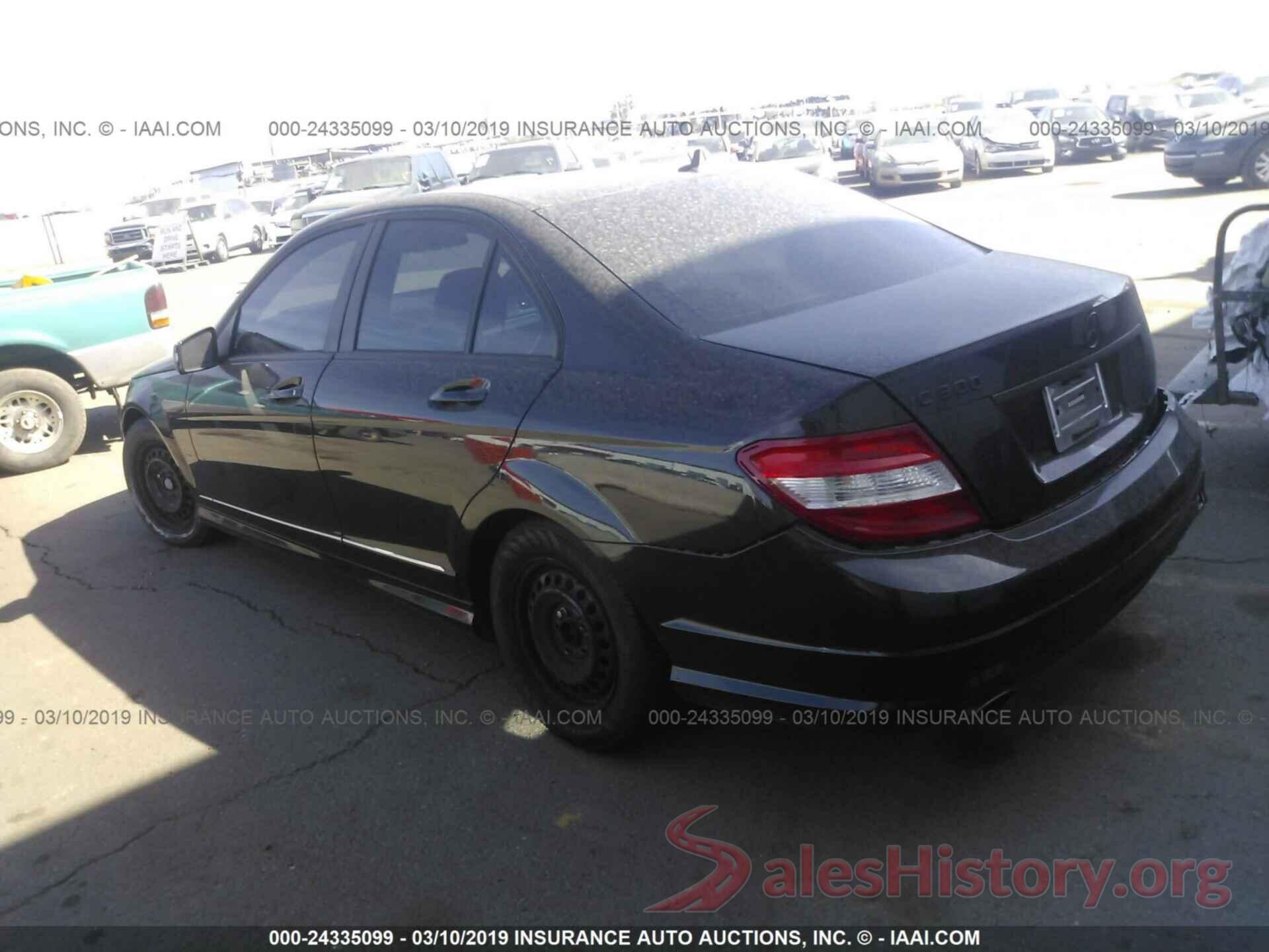 WDDGF5EB1BR177262 2011 MERCEDES-BENZ C