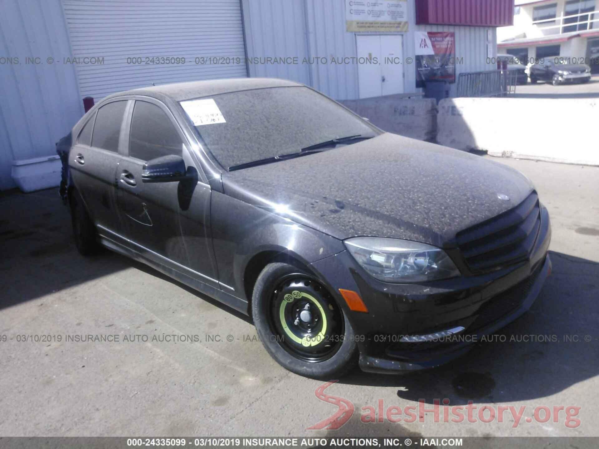 WDDGF5EB1BR177262 2011 MERCEDES-BENZ C