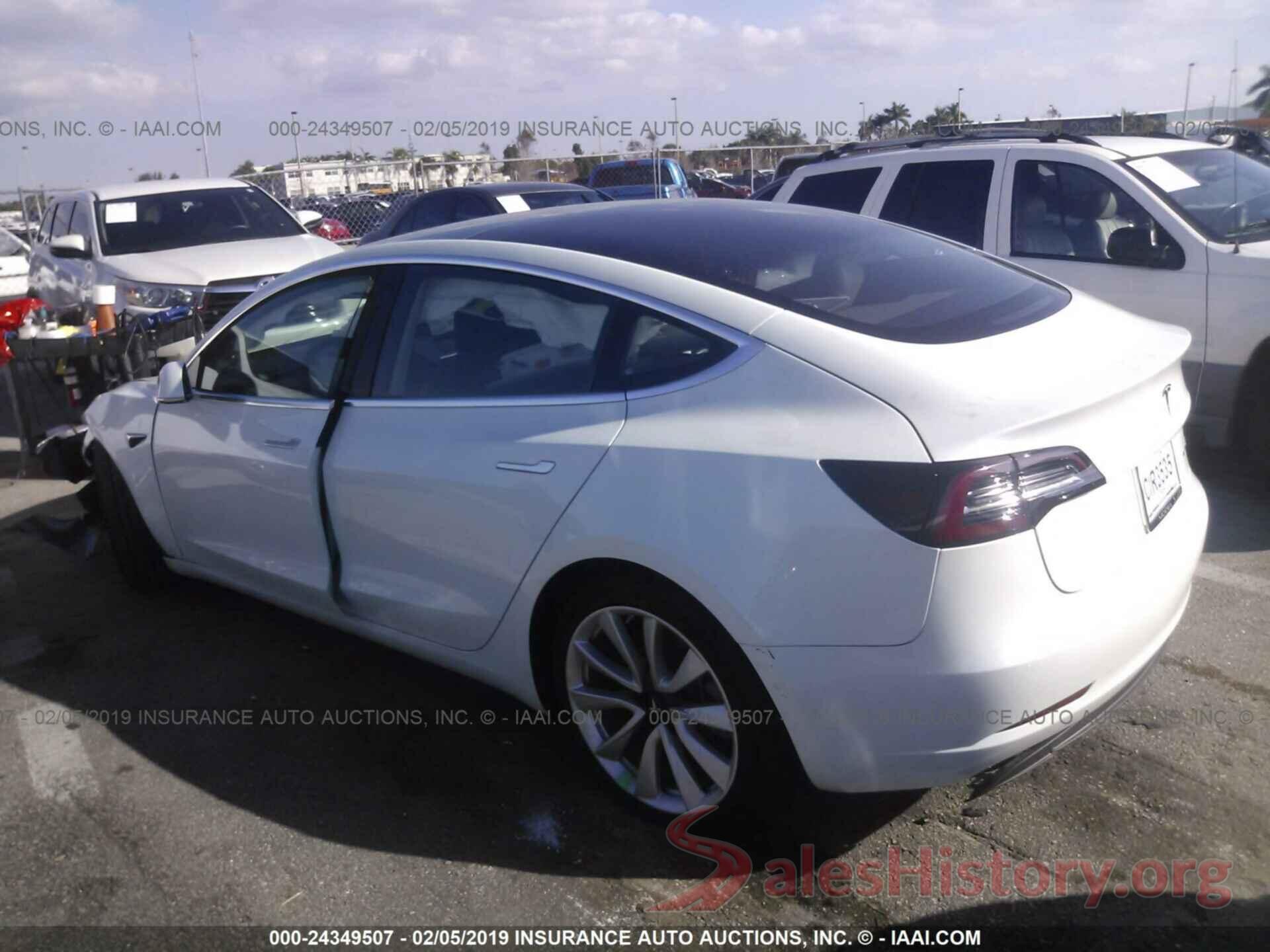 5YJ3E1EBXJF146701 2018 TESLA MODEL 3