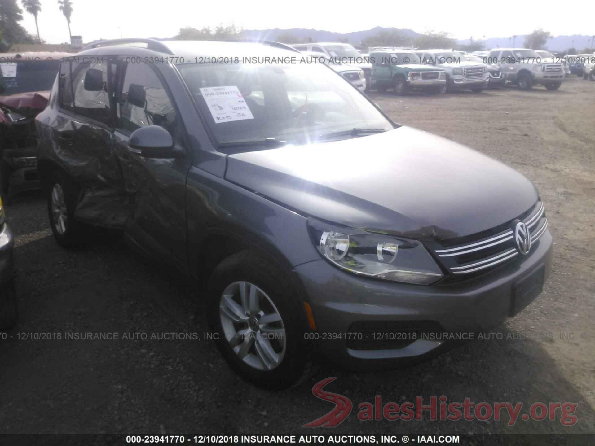 WVGBV7AX7GW535912 2016 VOLKSWAGEN TIGUAN