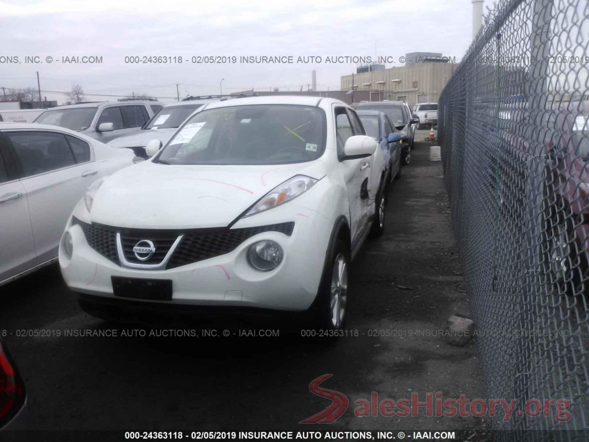 JN8AF5MV3DT215533 2013 NISSAN JUKE