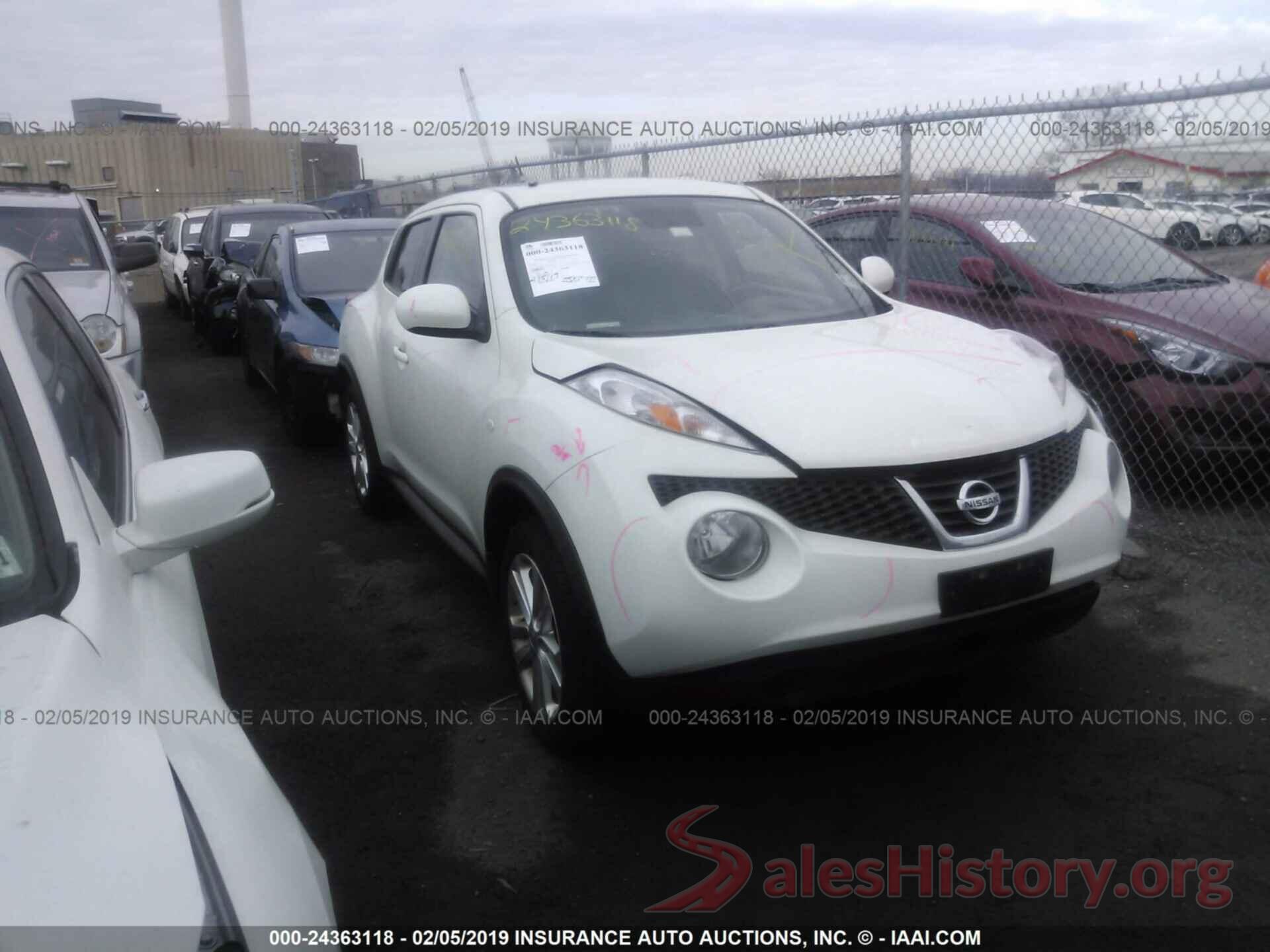 JN8AF5MV3DT215533 2013 NISSAN JUKE