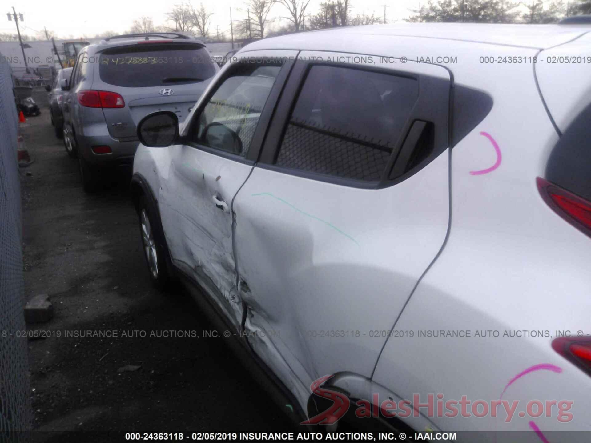 JN8AF5MV3DT215533 2013 NISSAN JUKE