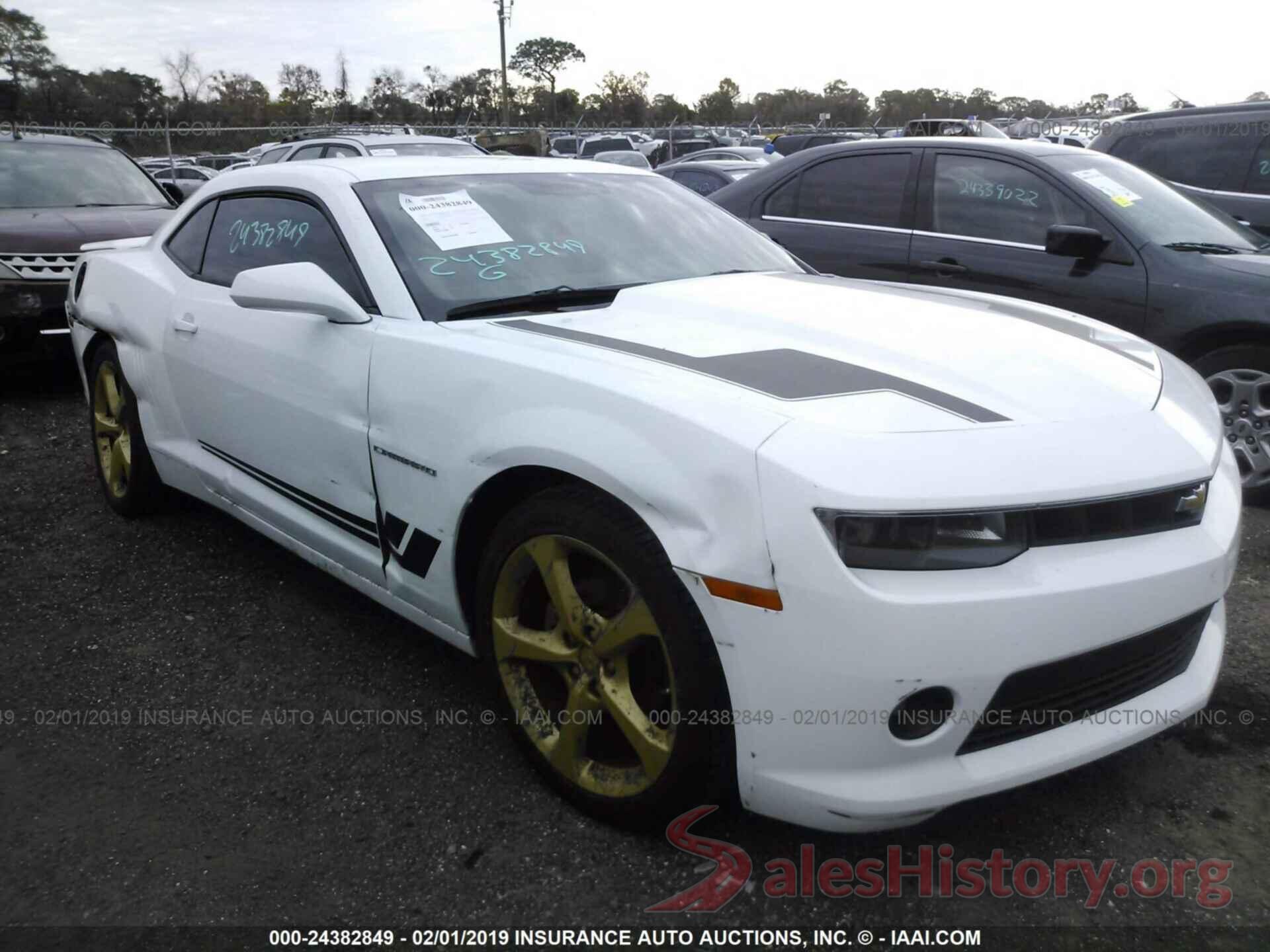 2G1FF1E3XE9256573 2014 CHEVROLET CAMARO