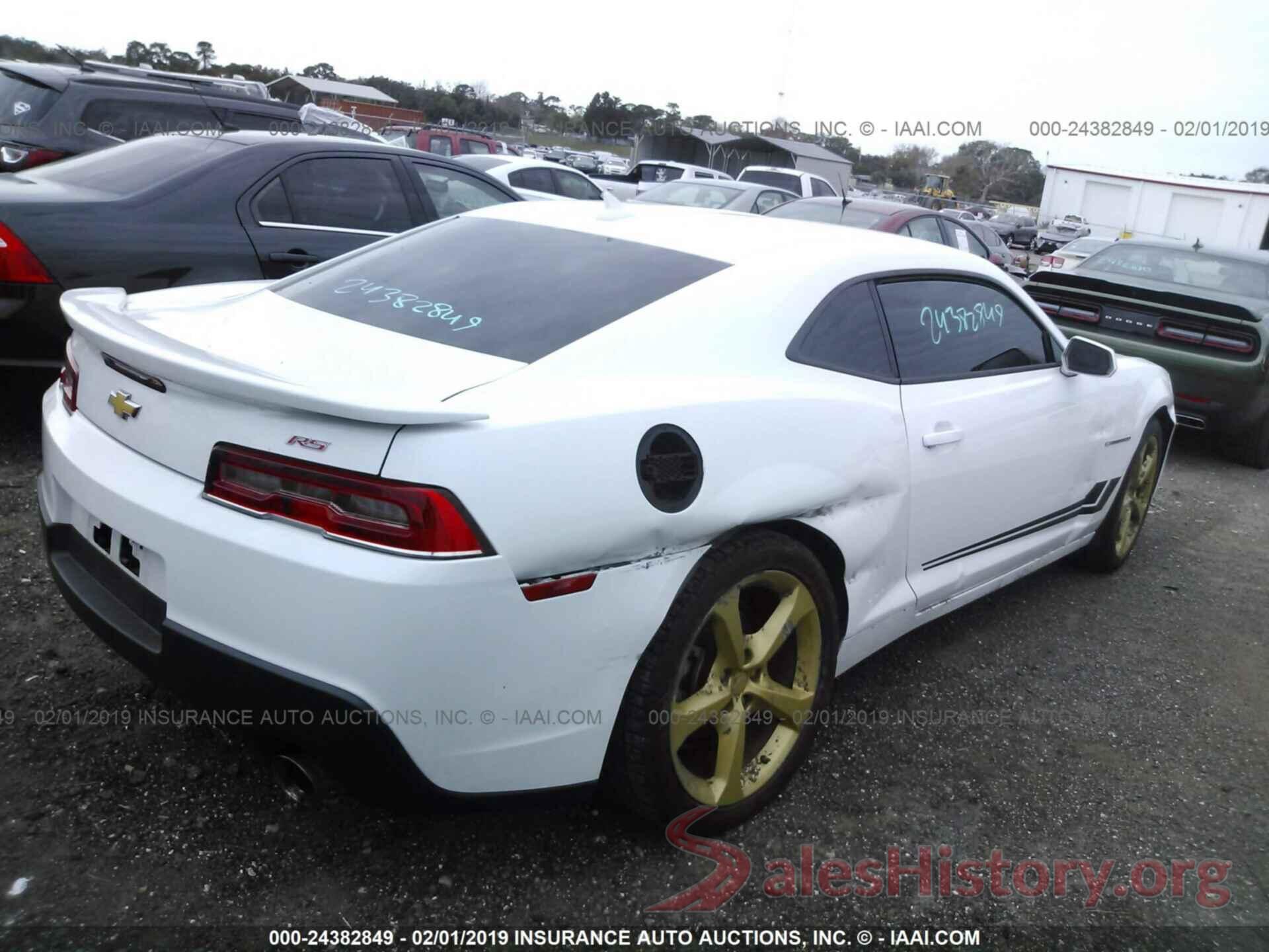 2G1FF1E3XE9256573 2014 CHEVROLET CAMARO